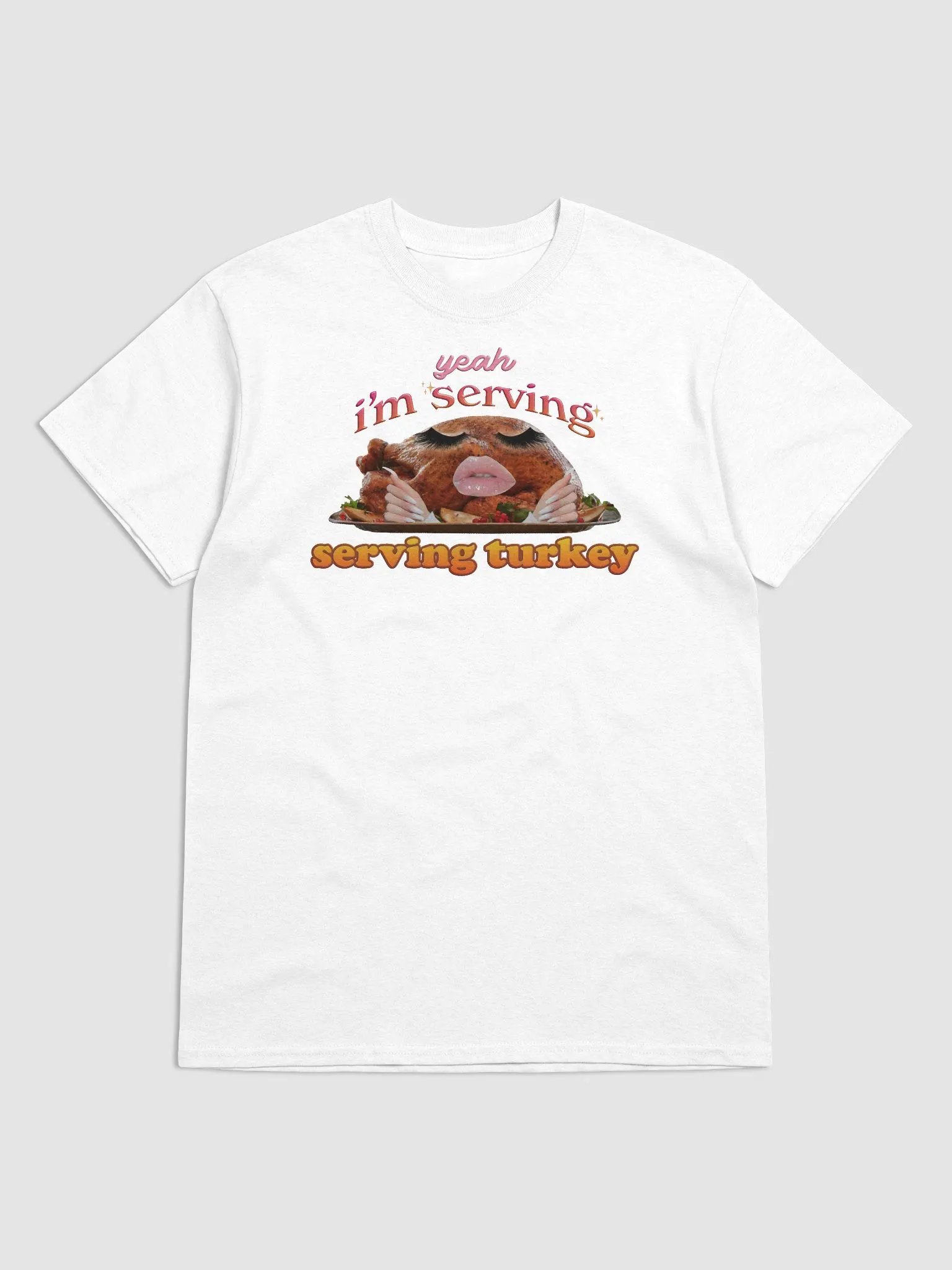 Serving Turkey Thanksgiving T-shirt product image (1)