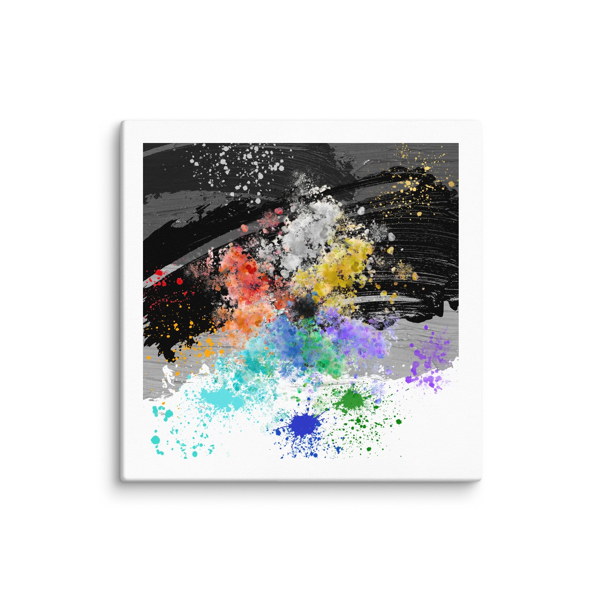 Palette Burst Canvas Collection #1 (White Background) product image (1)