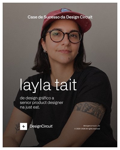 De Design Gráfico a Senior Product Designer na Just Eat.
Uma trajetória construída com prática, repertório, boas referências ...