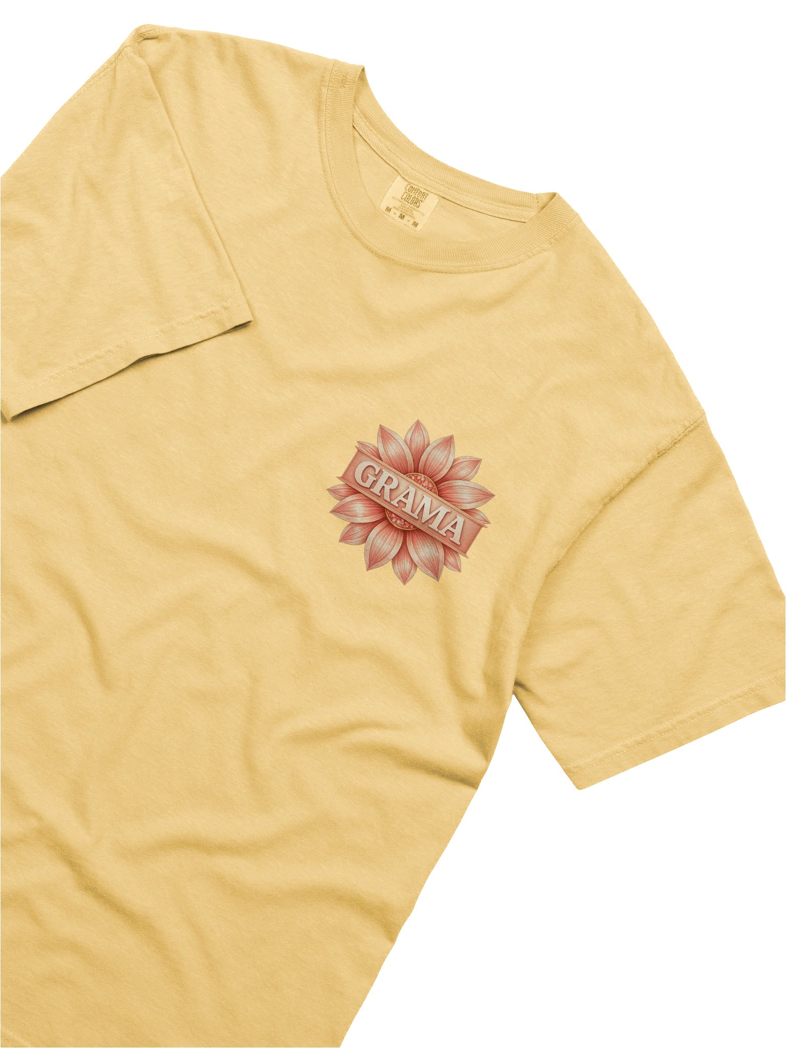Gramma Gleaming Floral Emblem T-Shirt product image (65)