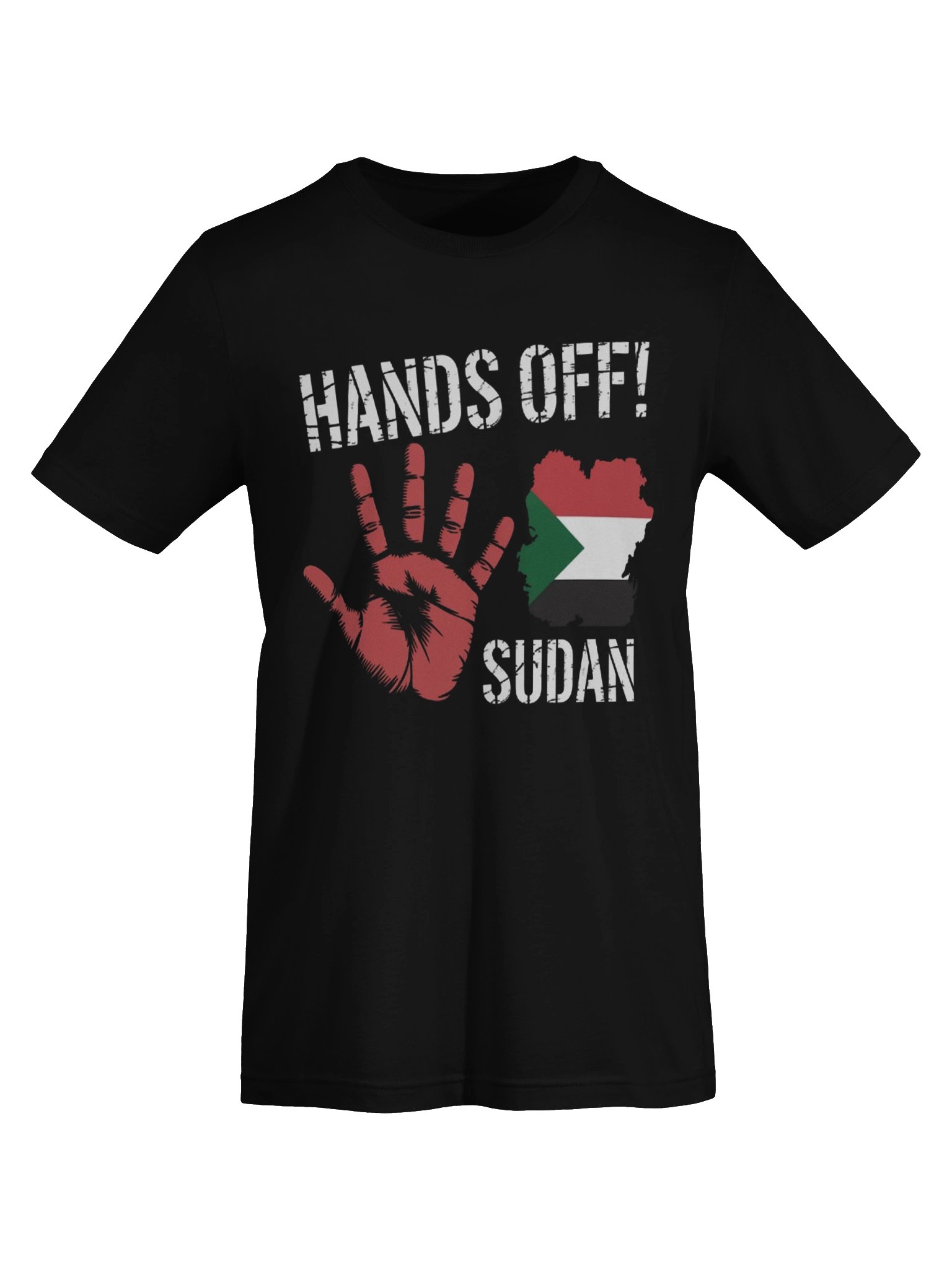 Hands off Sudan Africa Sudan Flag Supersoft T-shirt product image (7)