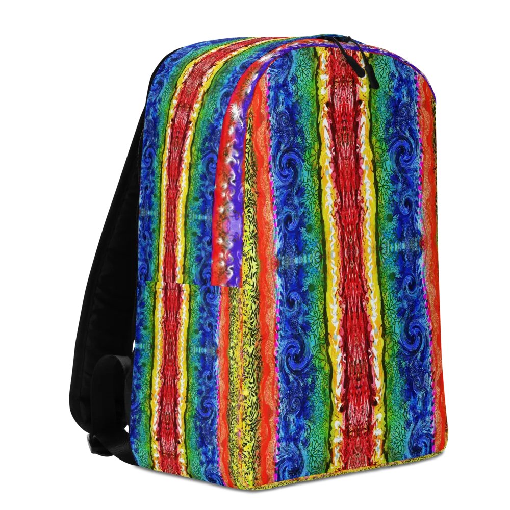 Boho colorful Stripes Backpack product image (6)