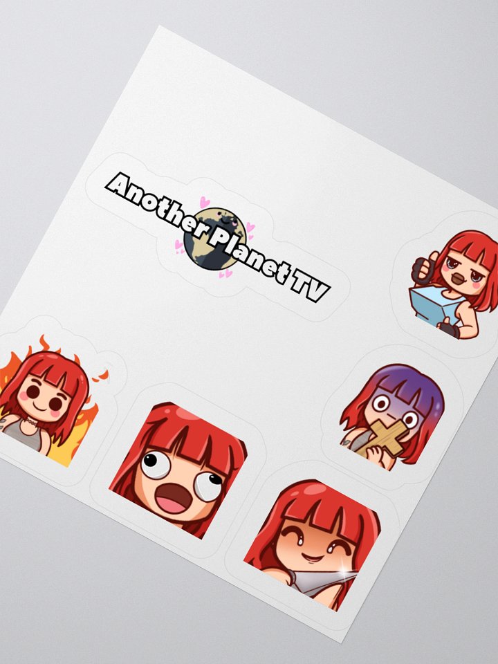 Planet's Kiss Cut Stickers product image (3)