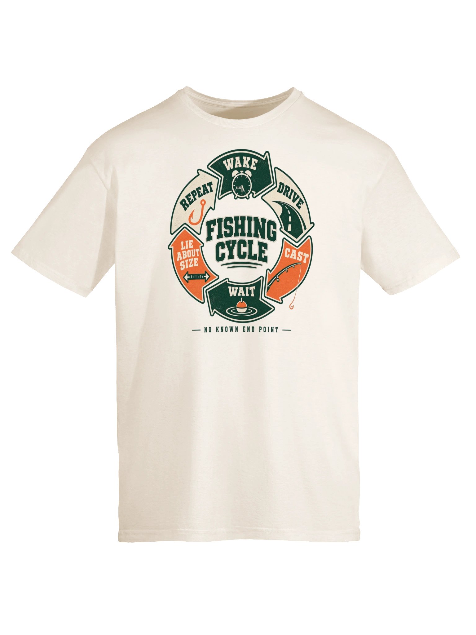 The Fishing Cycle T-Shirt product image (5)