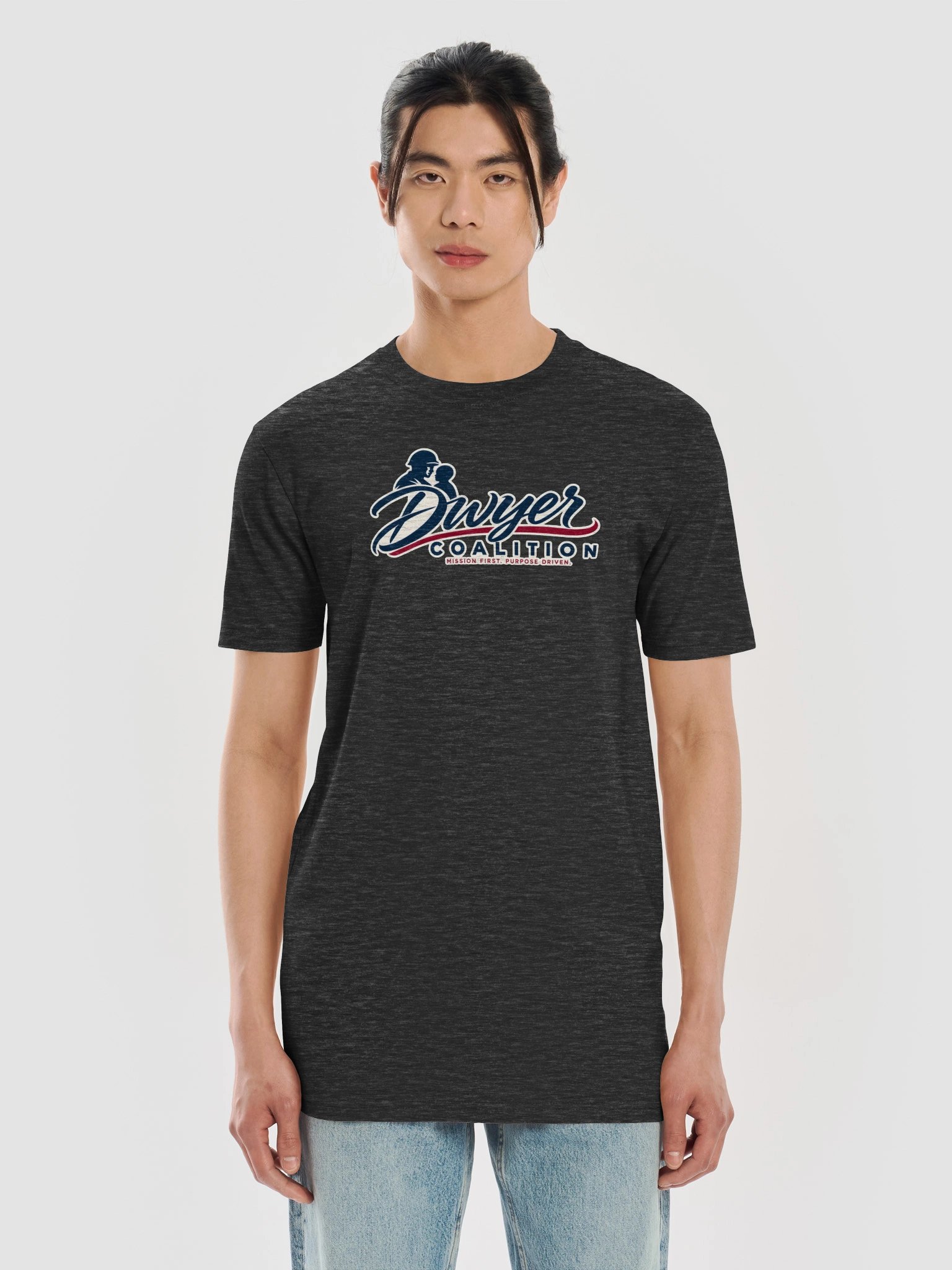 Men PEER SUPPORT IS STRENGTH Tee product image (25)