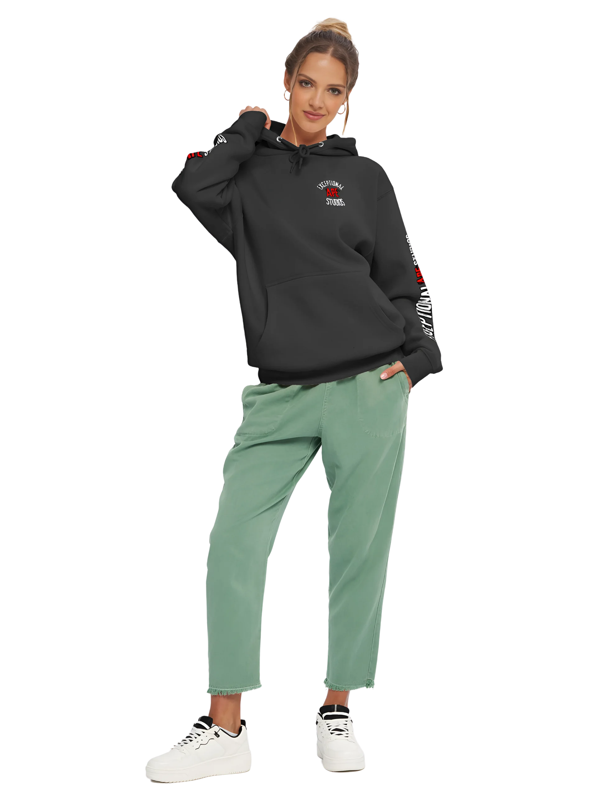 Hoodie - EAS - "Scribbletooth" product image (5)