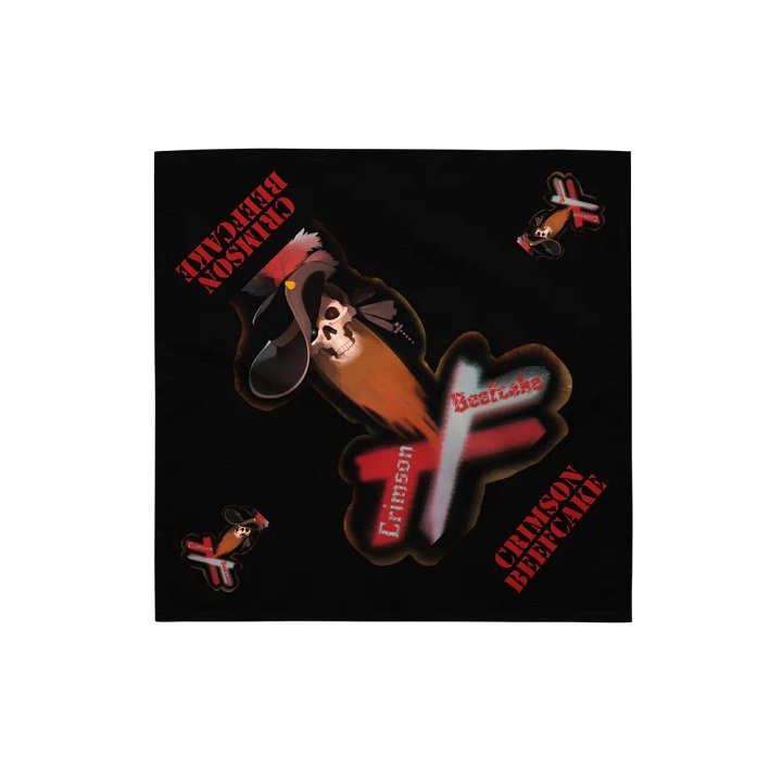 CrimsonBeefBandana product image (1)