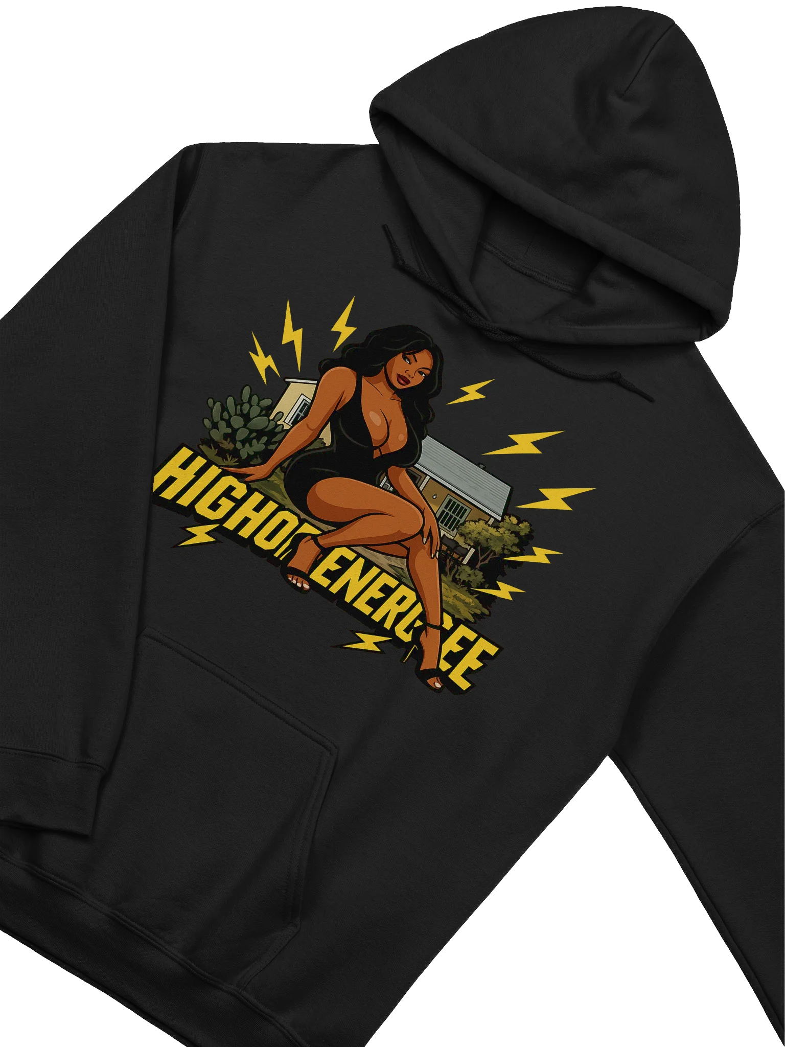 HOE MEMBERS HOODIE - BLACK product image (3)