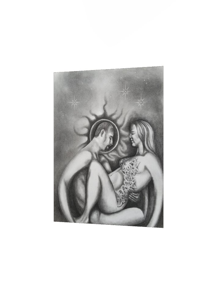 Gift - in charcoal small print. product image (3)