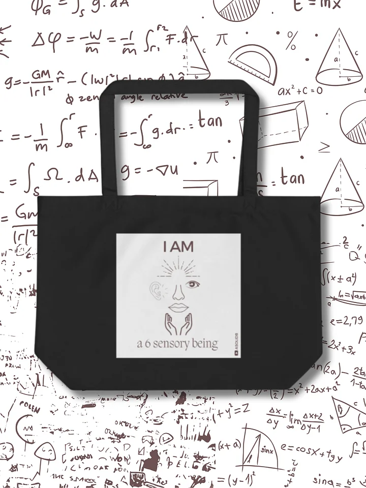 We R 6 Sensory Beings - organic cotton tote product image (4)
