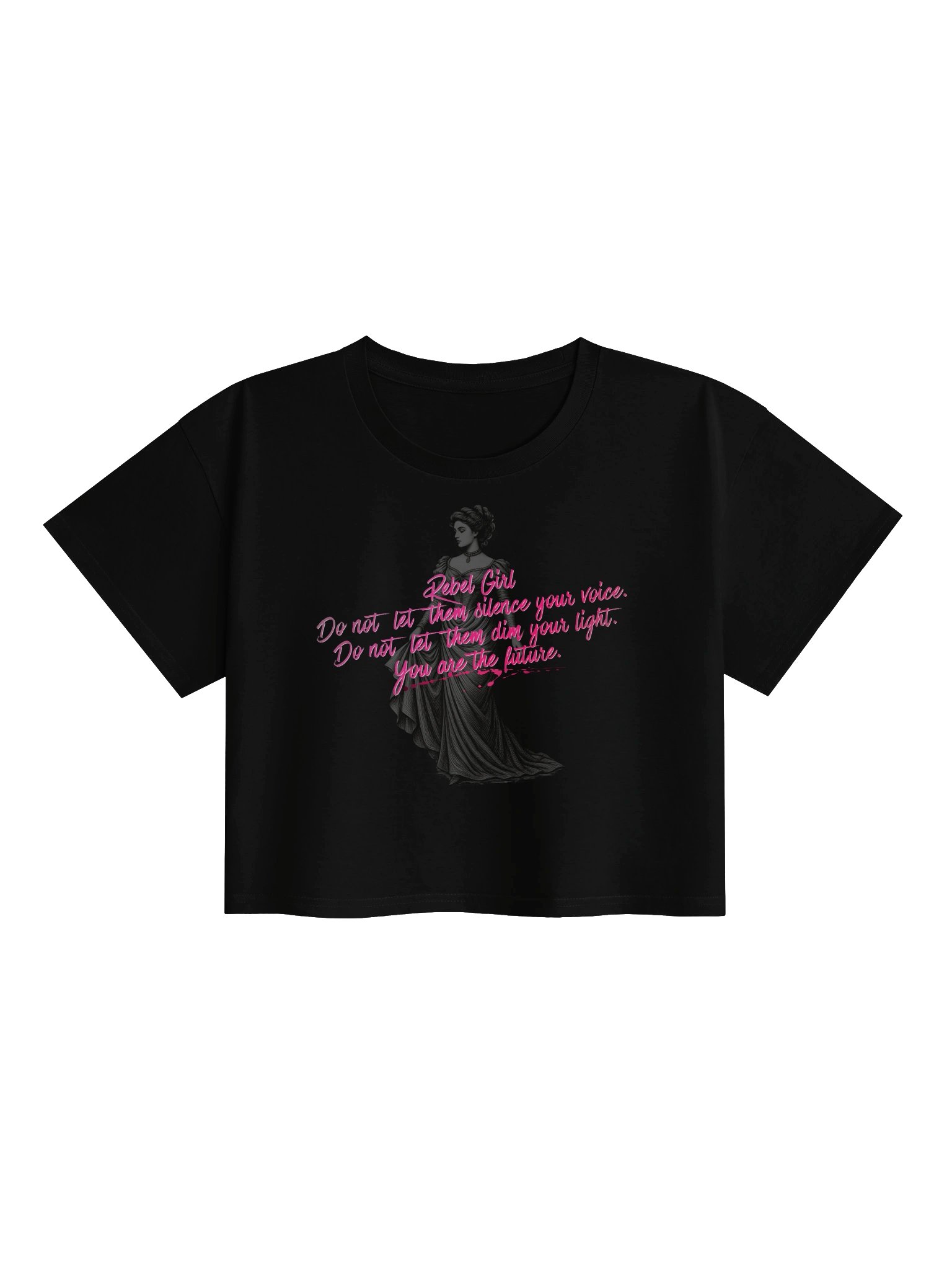 Rebel Girls | You are the Future Relaxed Crop product image (1)