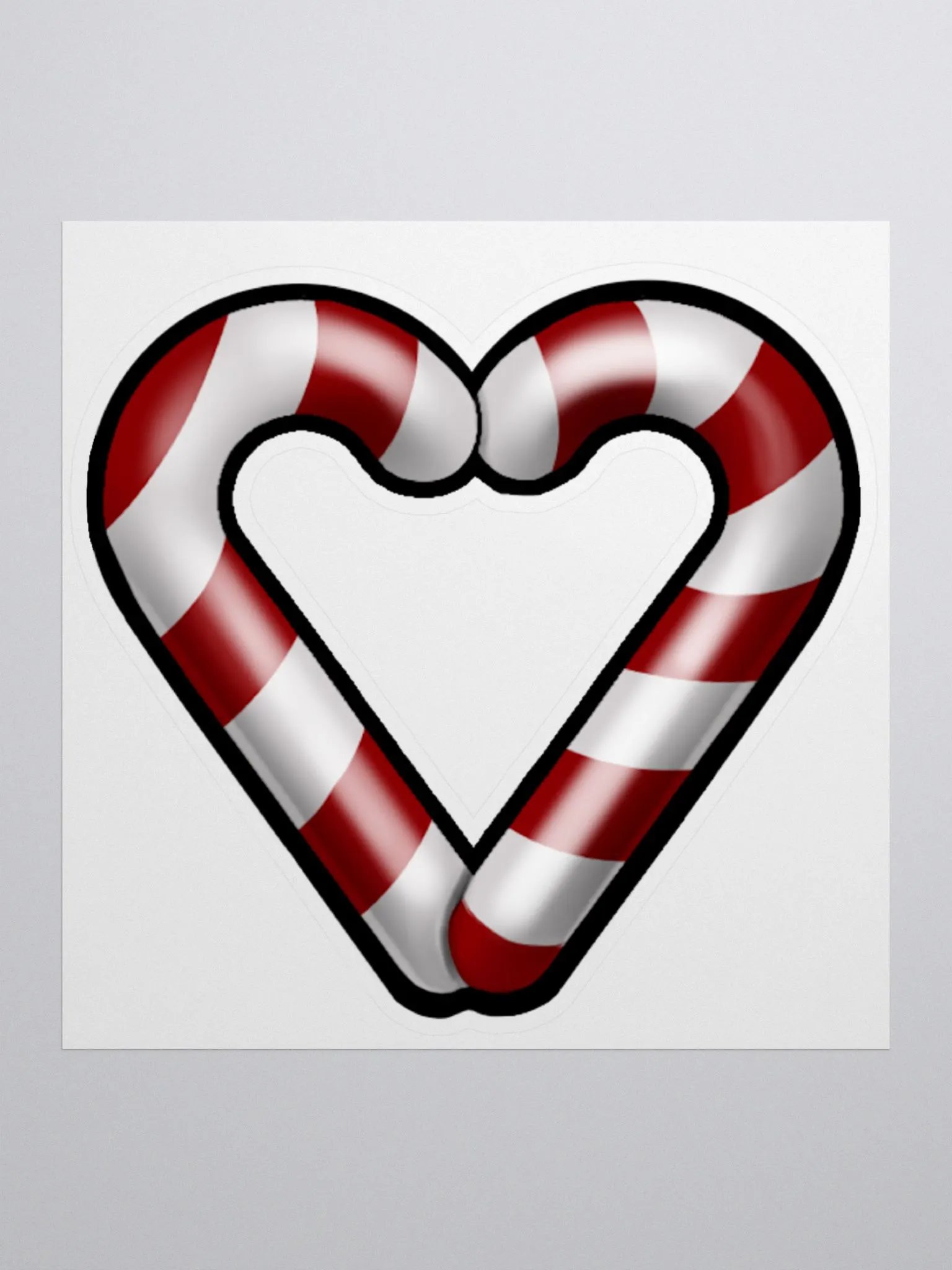 Sugar Cane Heart Sticker product image (3)