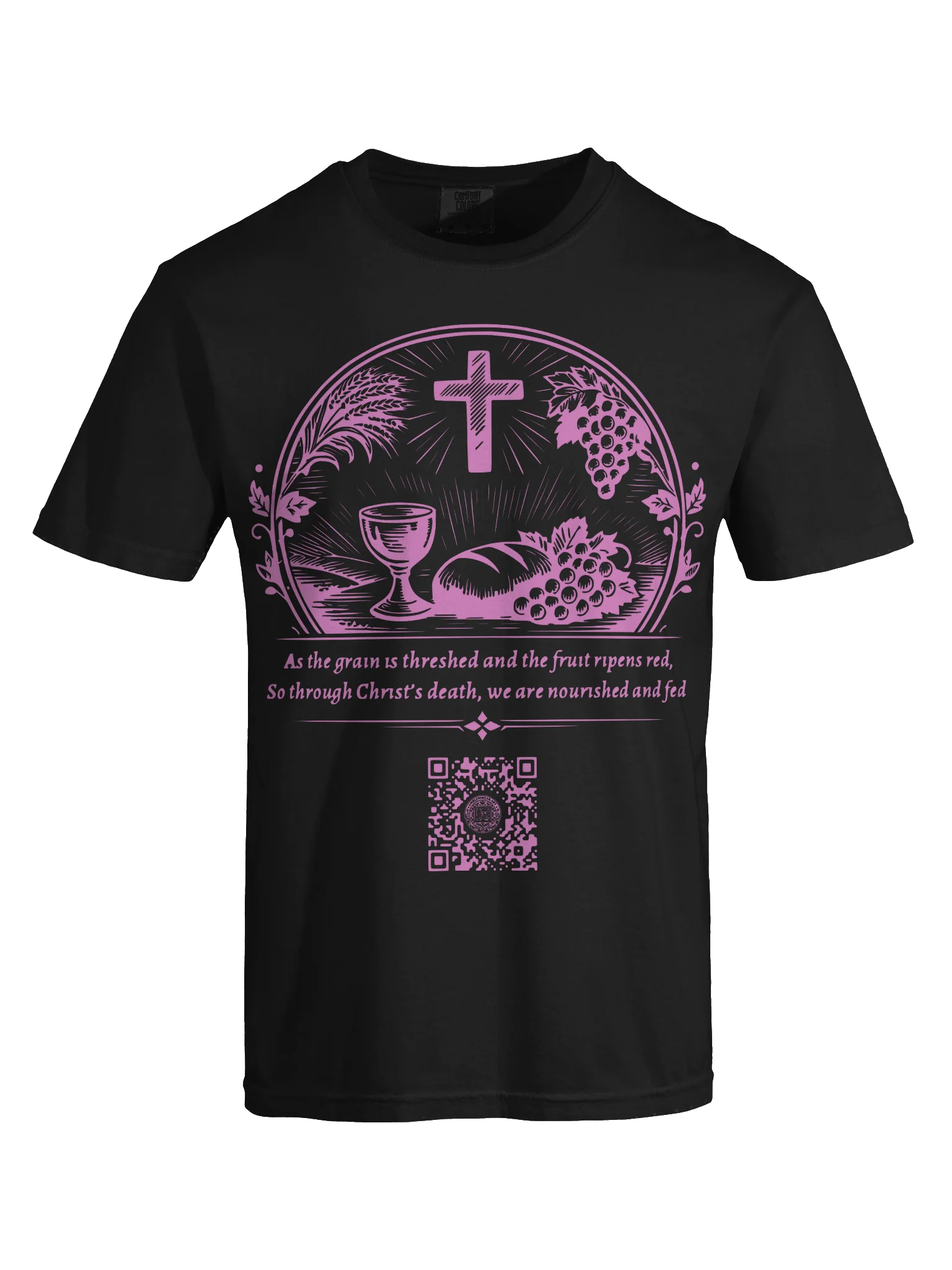Nourishment Through Suffering (Color on Black/White) product image (7)