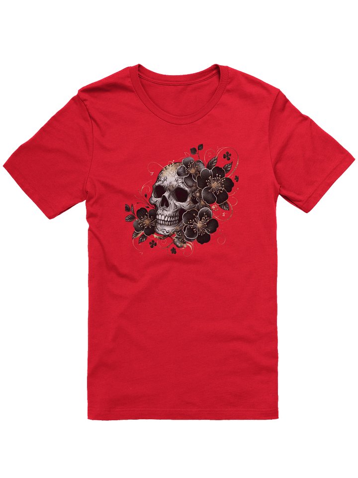 Floral Skull Elegance T-Shirt product image (9)