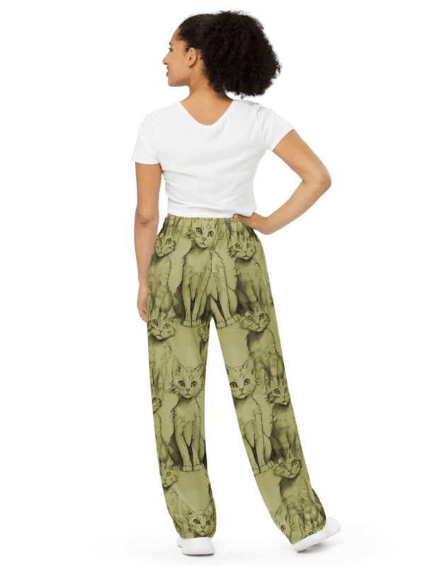 Wide Leg Pants The Cat Sketchbook Collection product image (5)