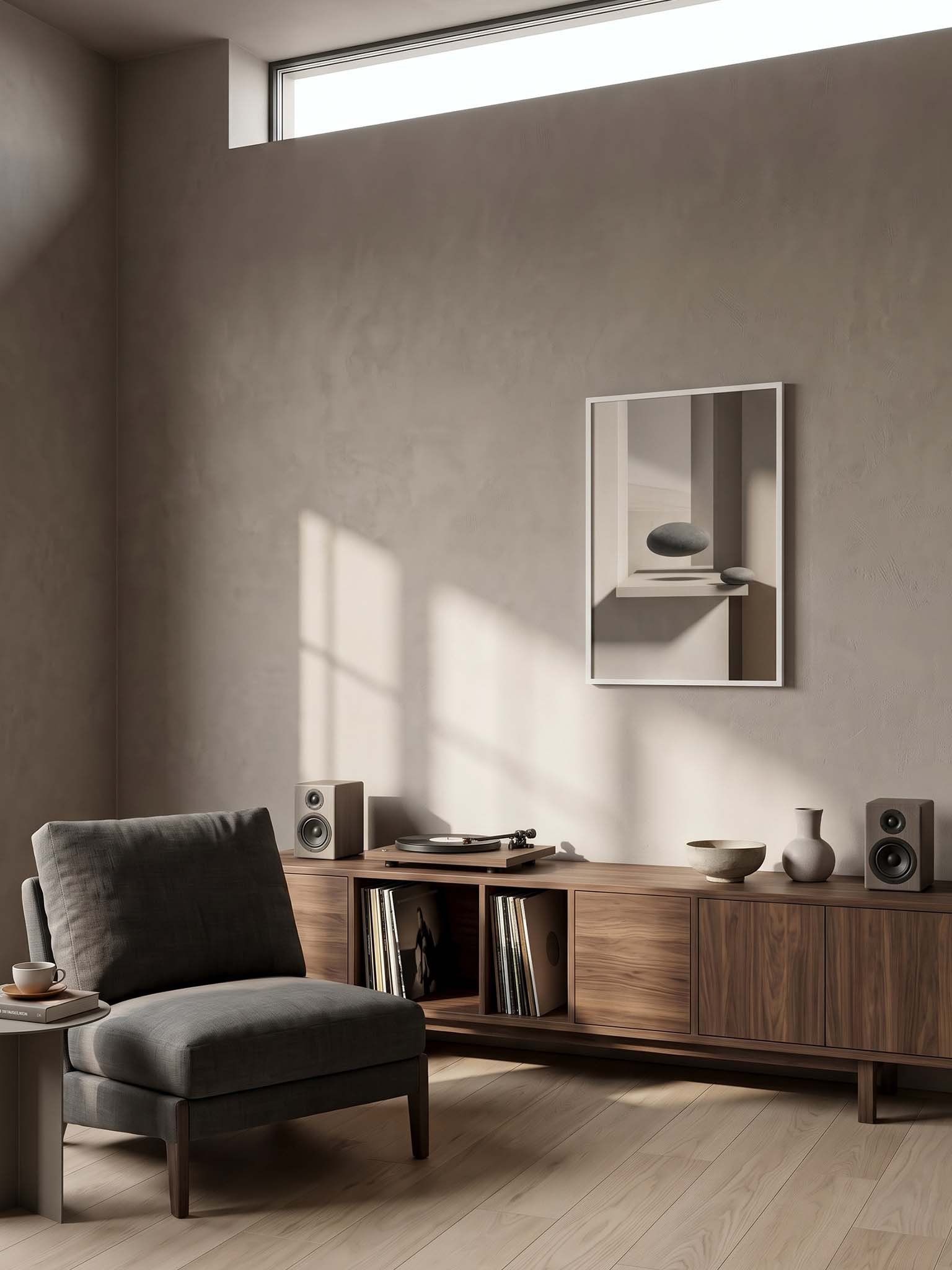 The Impossible Balance - Surrealist Sculptural Stone Wall Art product image (5)