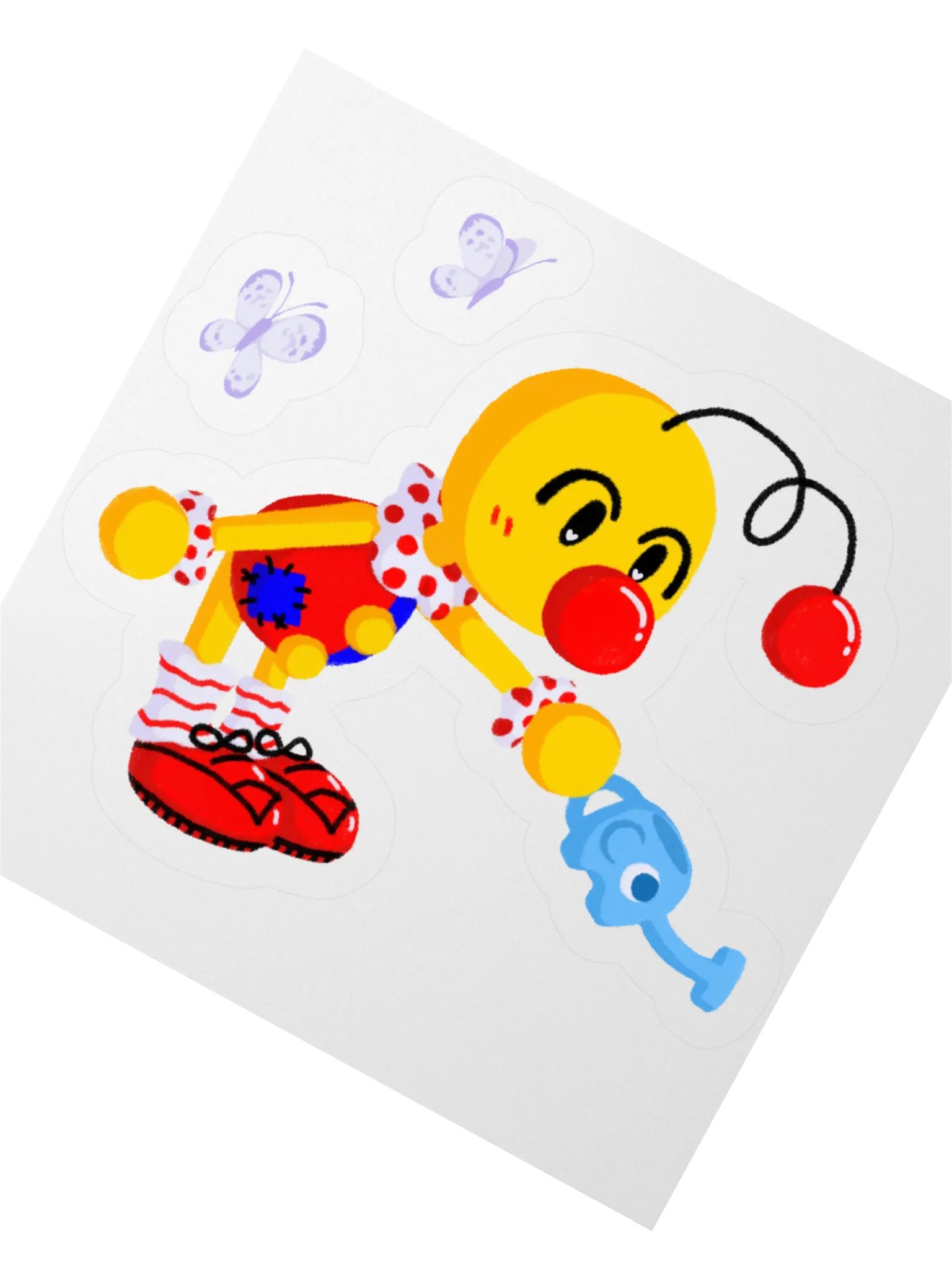 Boyoyoing Watering Can Flat Sticker product image (2)