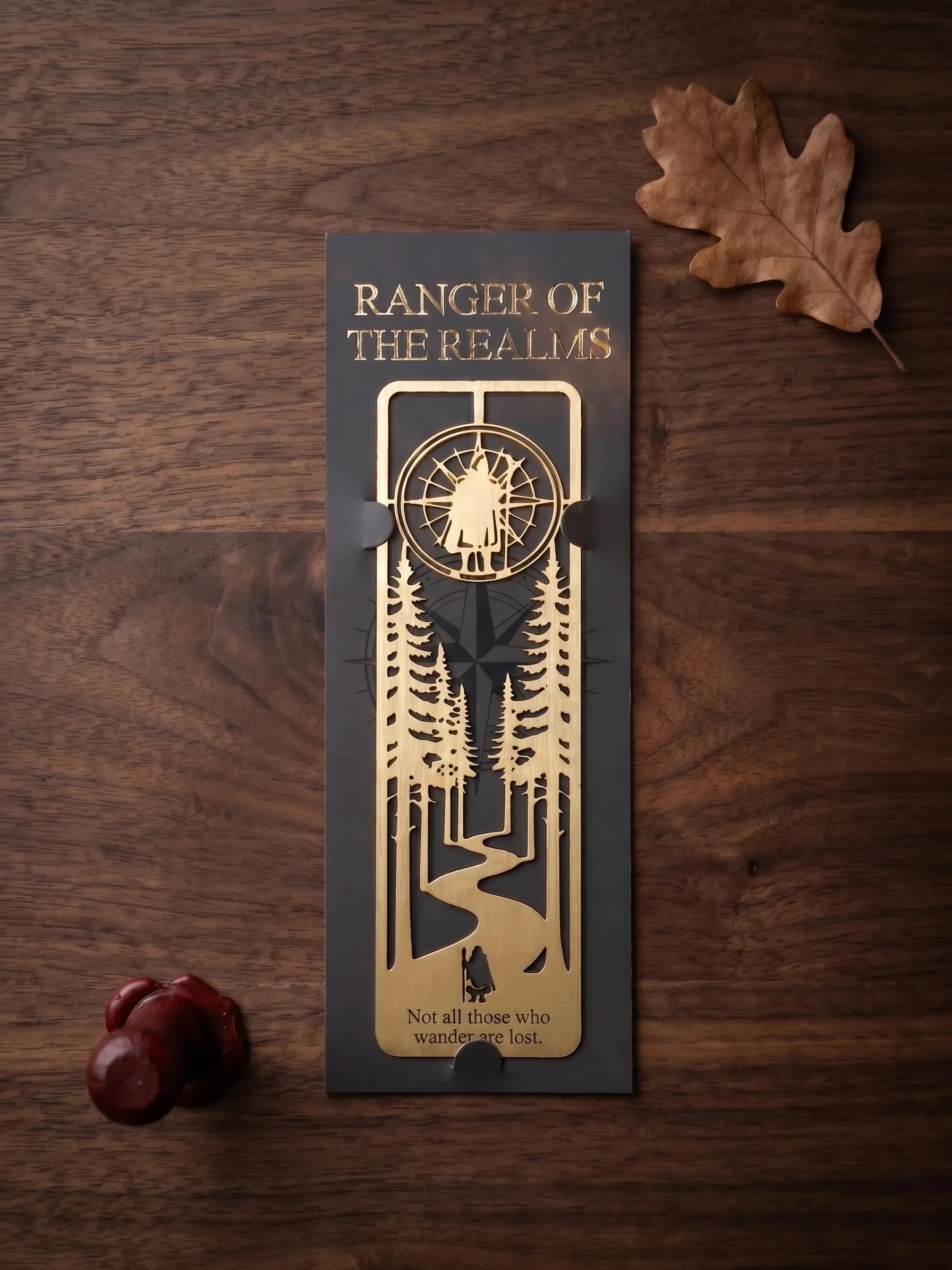 The Ranger - Brass Bookmark product image (4)