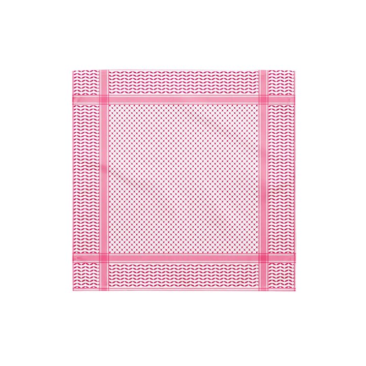Aesthetic Pink Kufiya Bandana product image (1)