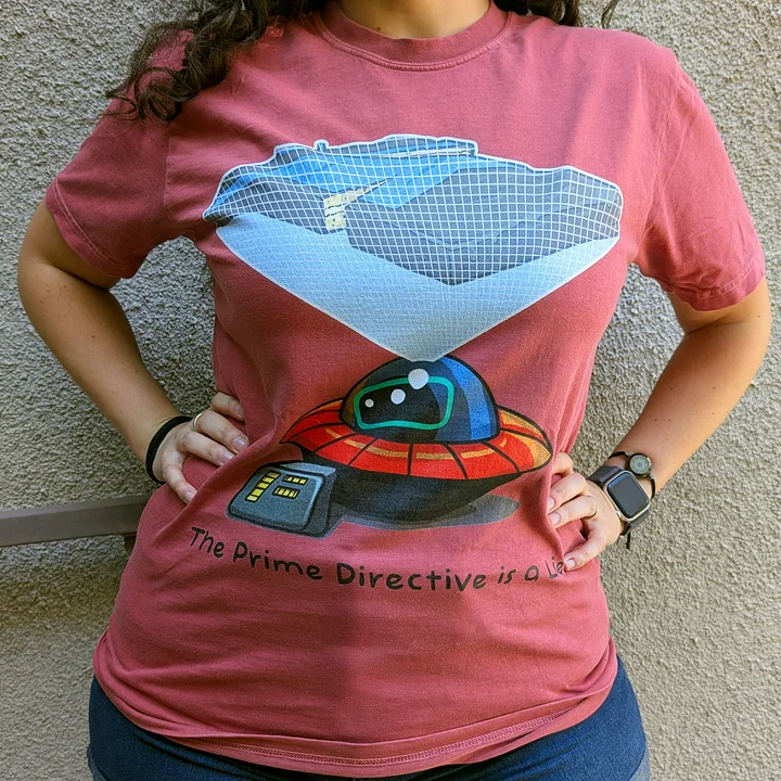 The Prime Directive is a Lie T-Shirt product image (1)