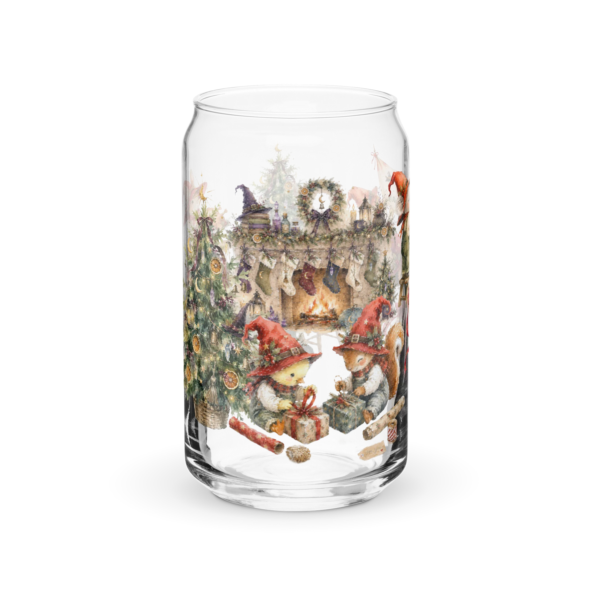 A Witchy Christmas Sipper Glass | 16oz product image (4)
