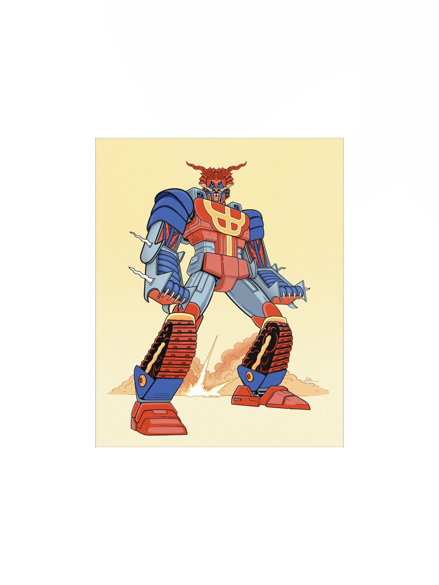 The Metallian 1984 - Judas Priest & Transformers Mashup Poster product image (1)
