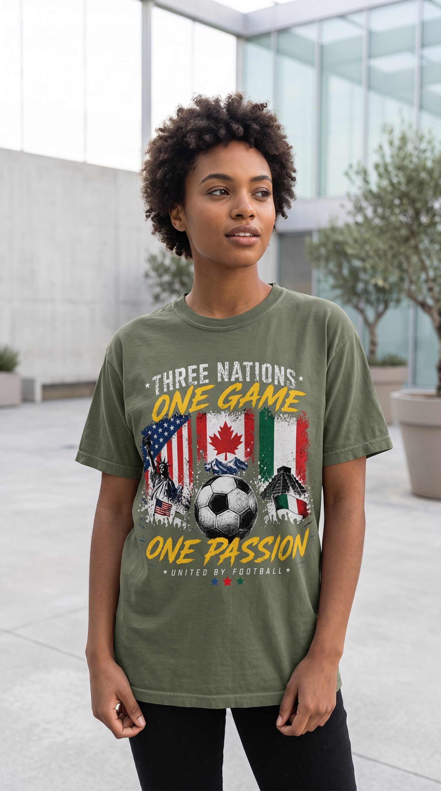 2026 World Cup Soccer T-Shirt – United by Football: USA, Canada, Mexico product image (20)