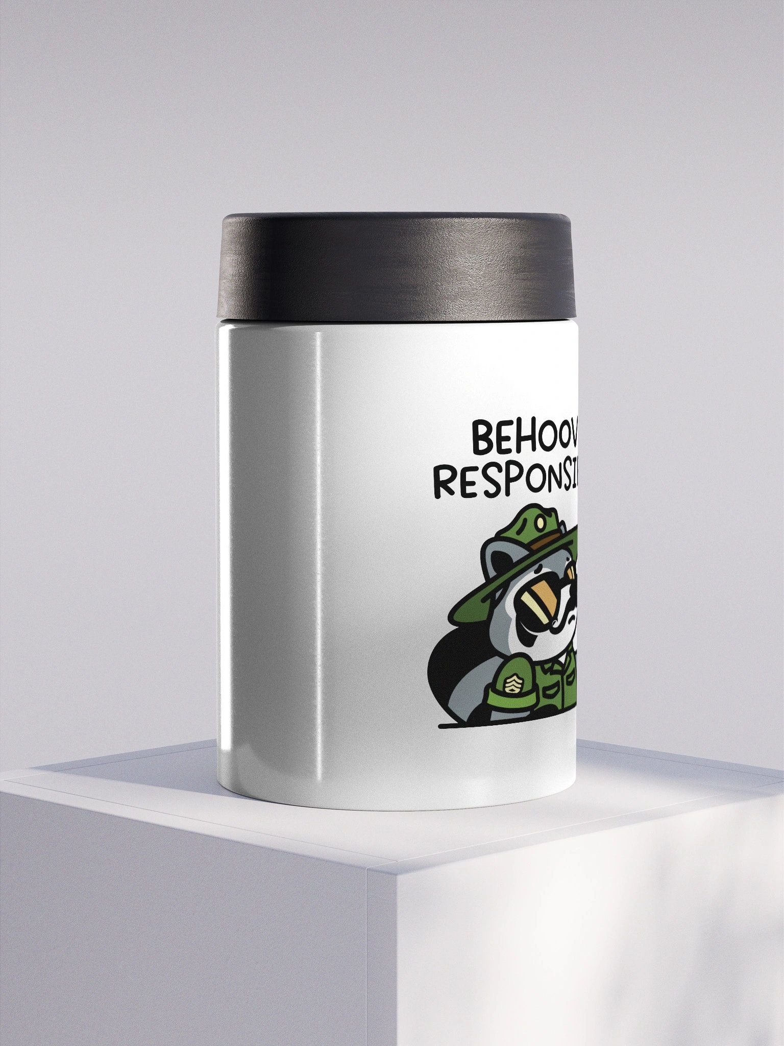 Behoove Responsibly Koozie product image (1)