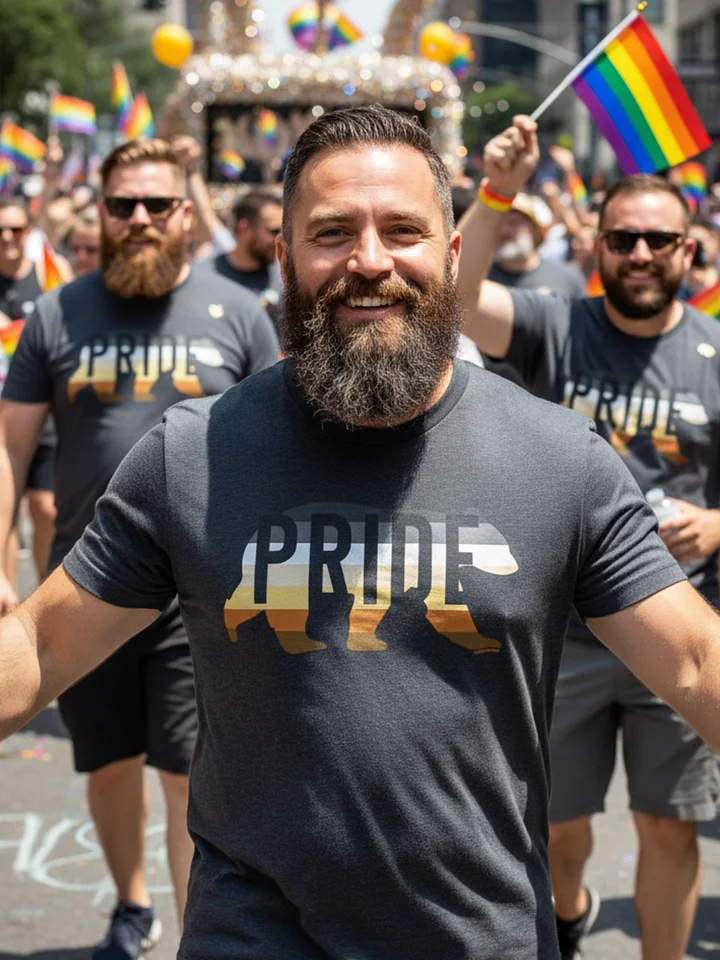 Gay Bear Pride Bear T-Shirt product image (3)