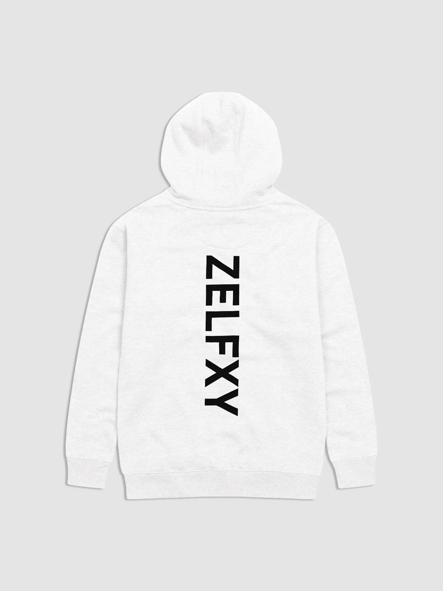 Black Logo Hoodie - White product image (2)