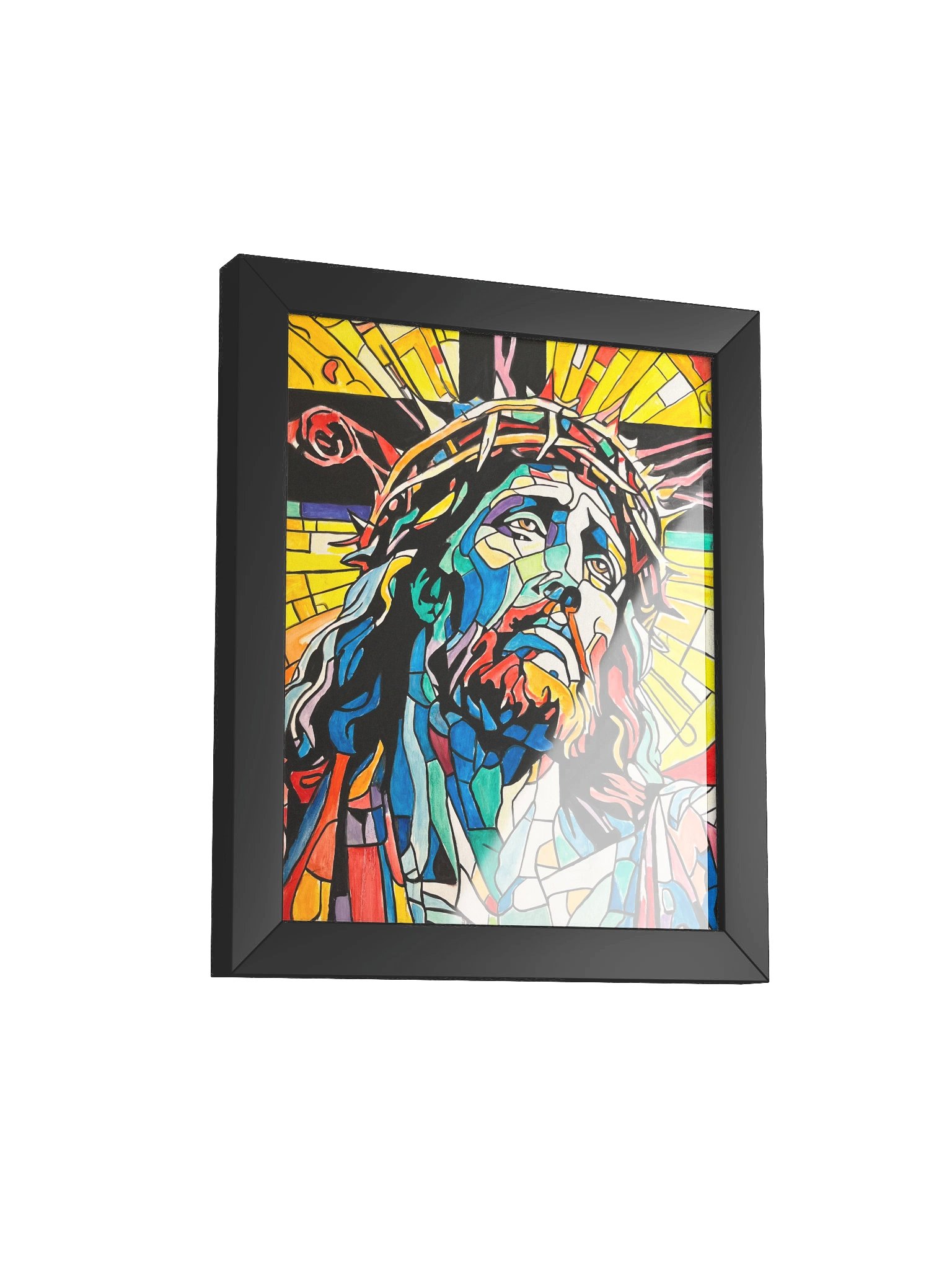Jesus Christ by Warren Willowdale (Framed High-Quality Matte Fine Art Print) product image (2)