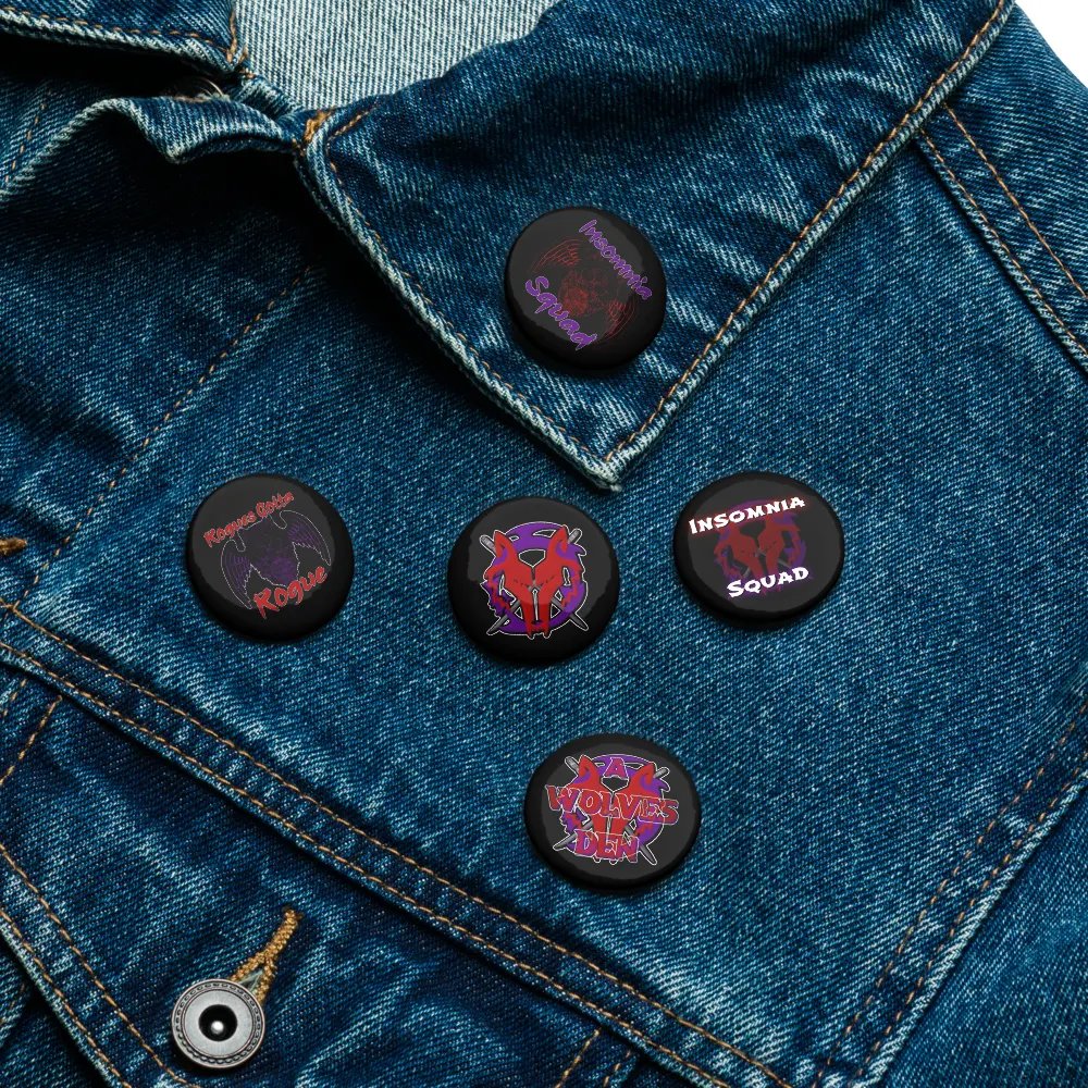 Rogue Squad Button Pins Set product image (12)