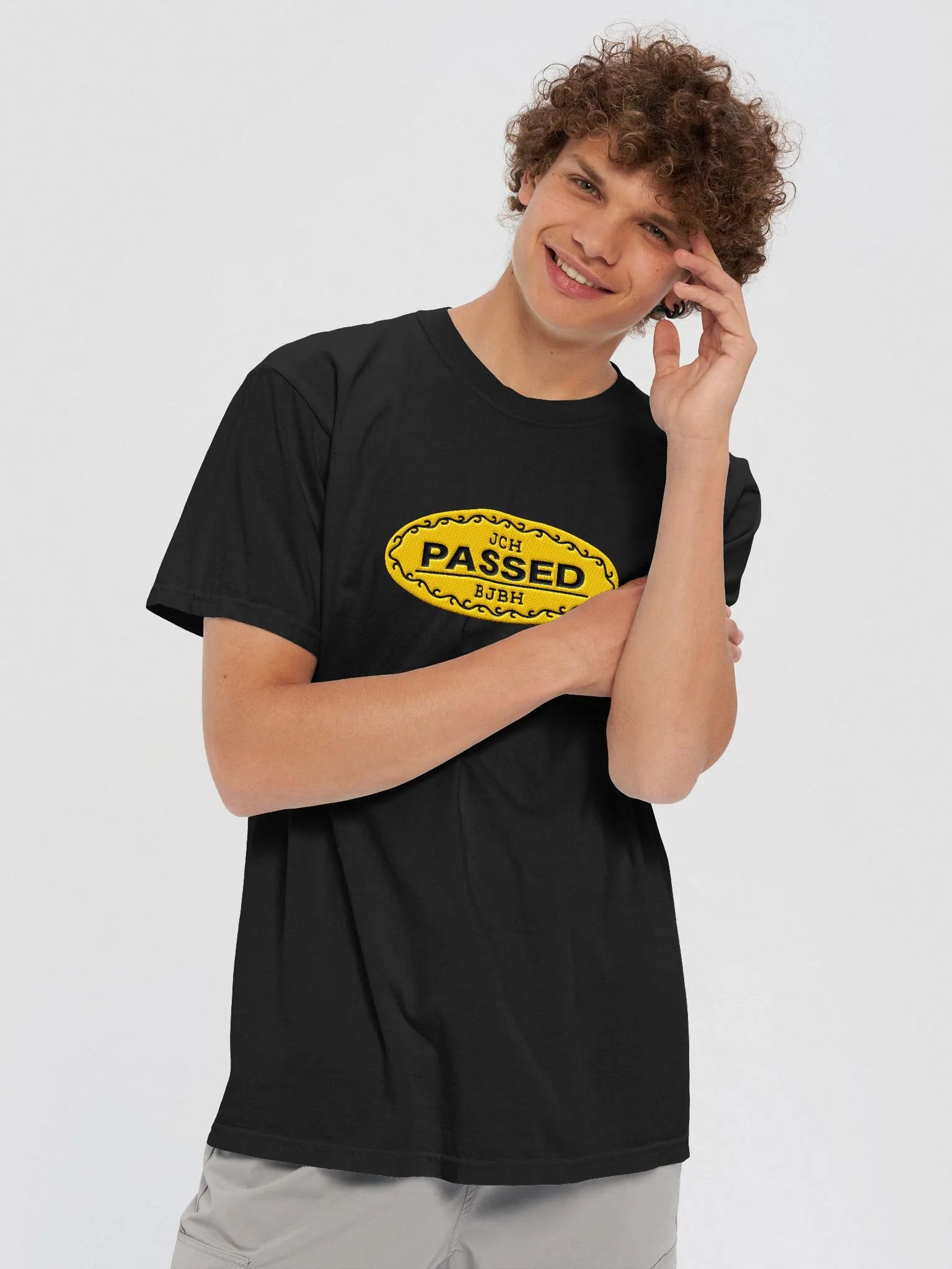JCH Passed Embroidered T-Shirt product image (8)
