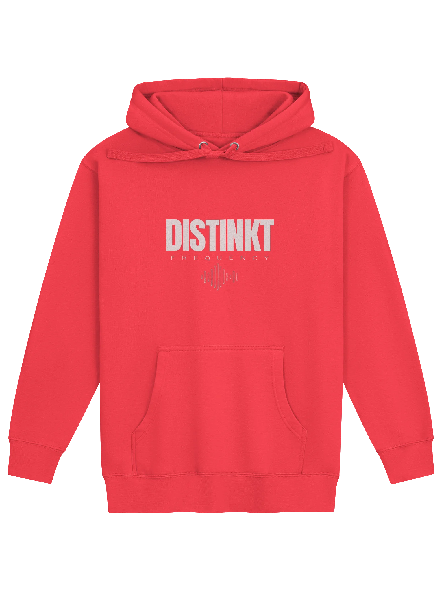 Distinkt Frequency Red Hoodie product image (1)