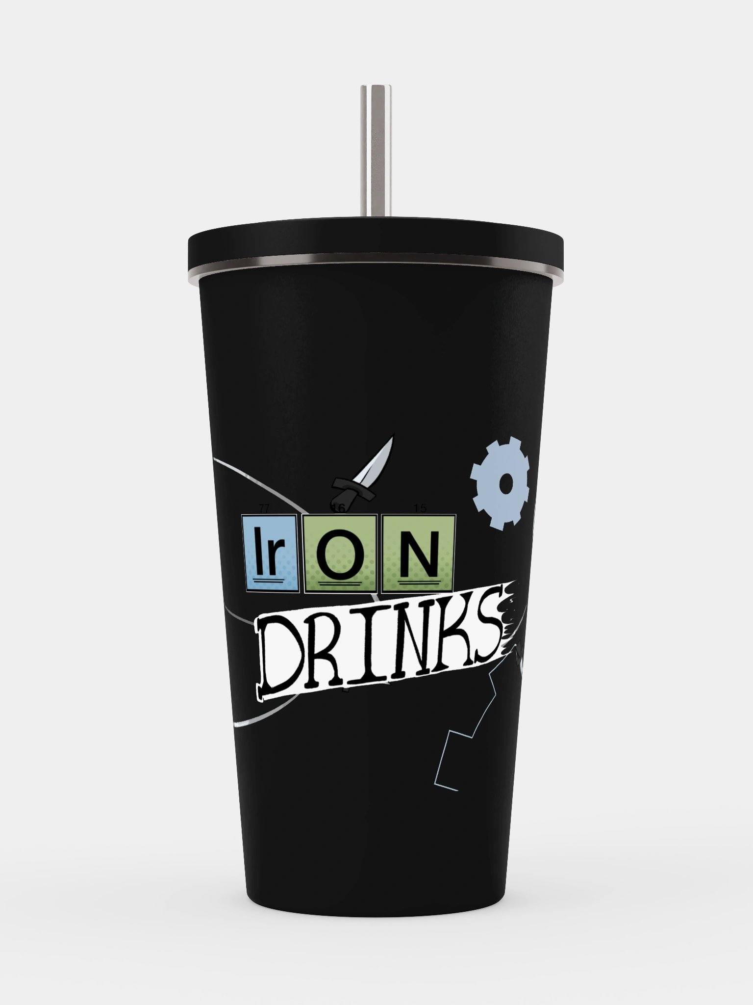 IRON DRINKS Insulated Tumbler product image (1)