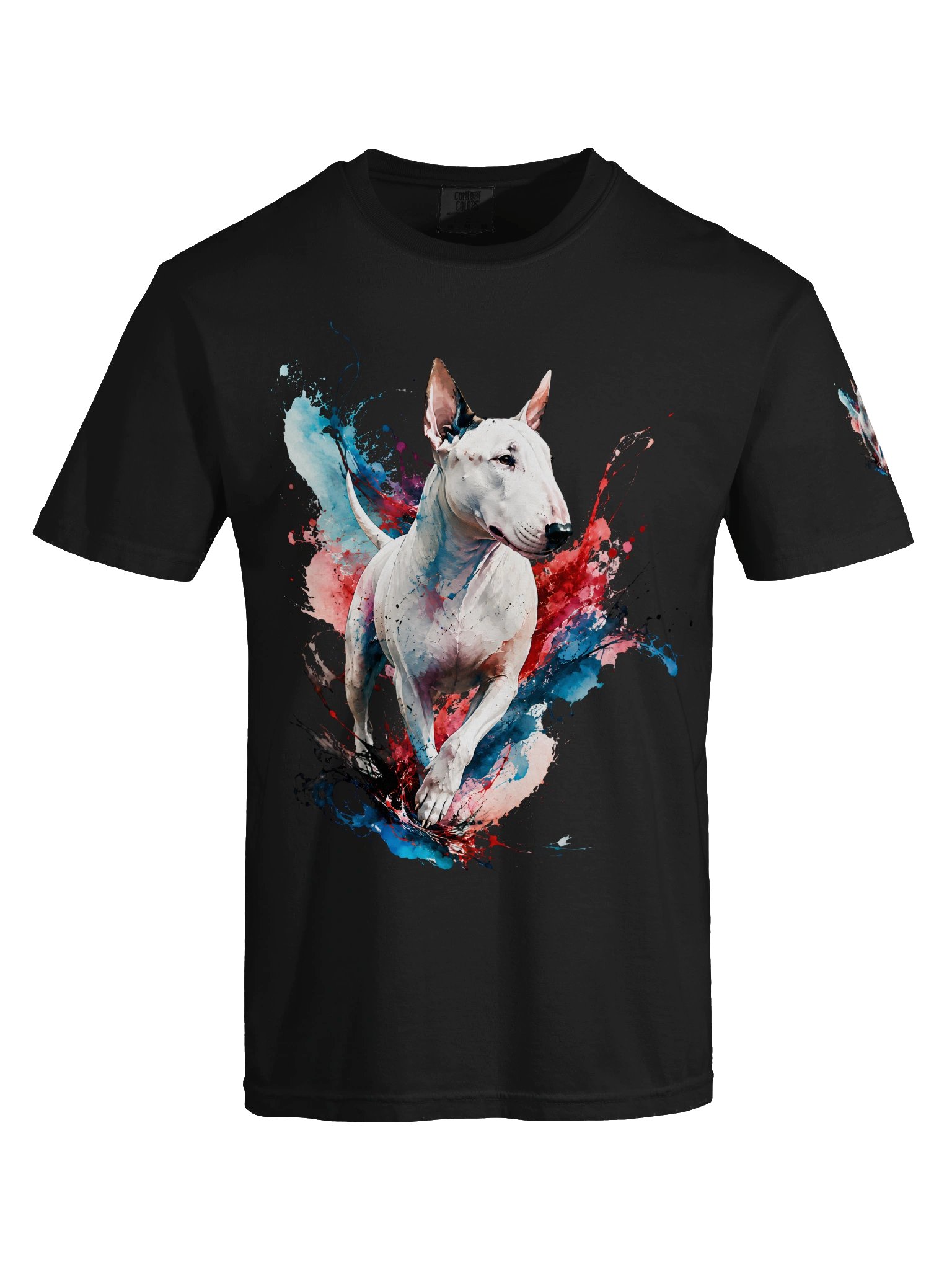 Bull Terrier Colourful T-shirt product image (9)