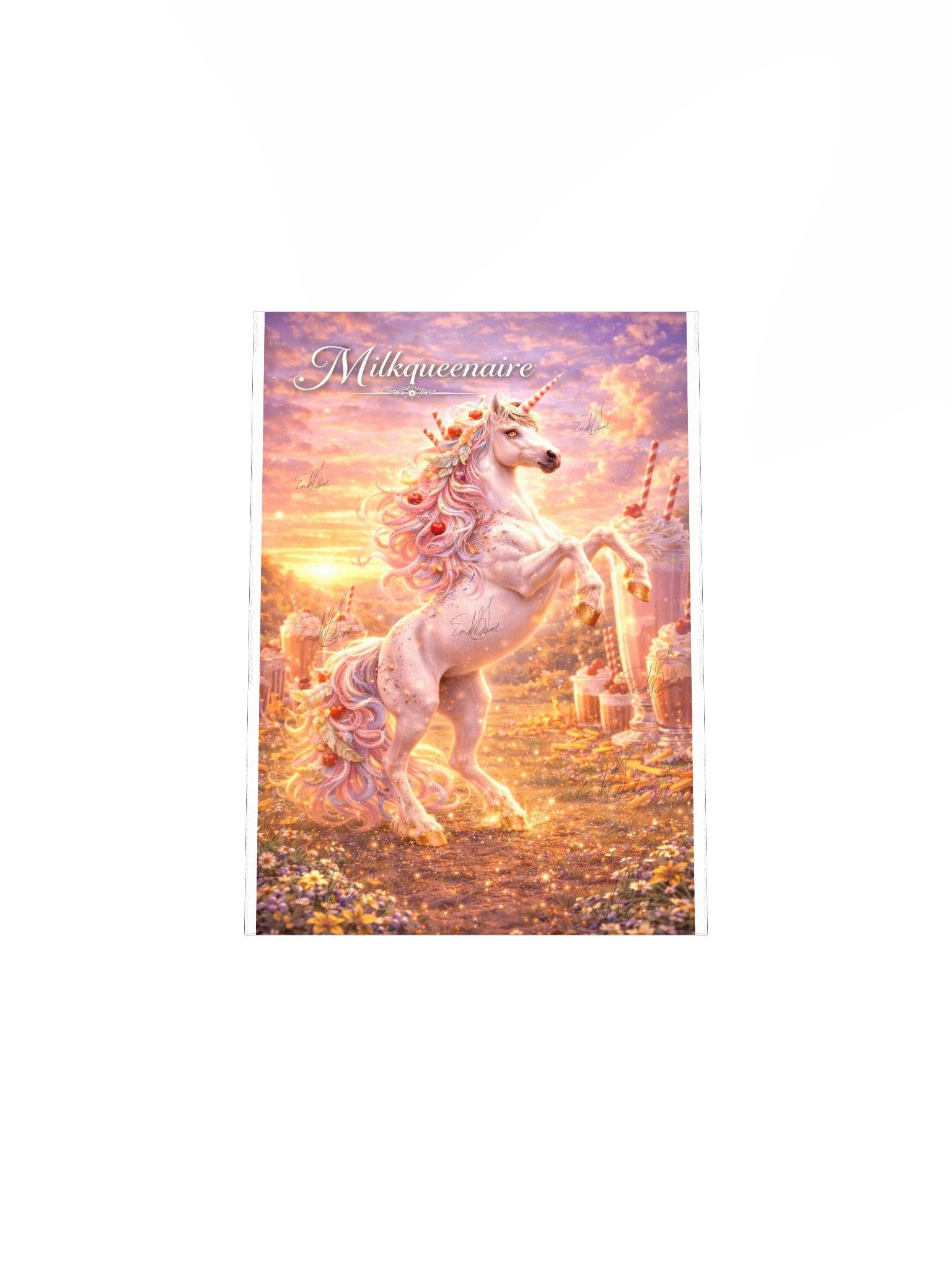 Milkqueenaire — Foodie Unicorn Poster product image (4)