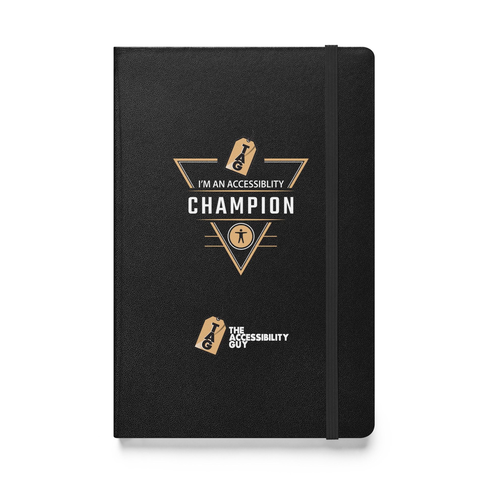 Accessibility Champion Hardcover Notebook product image (1)