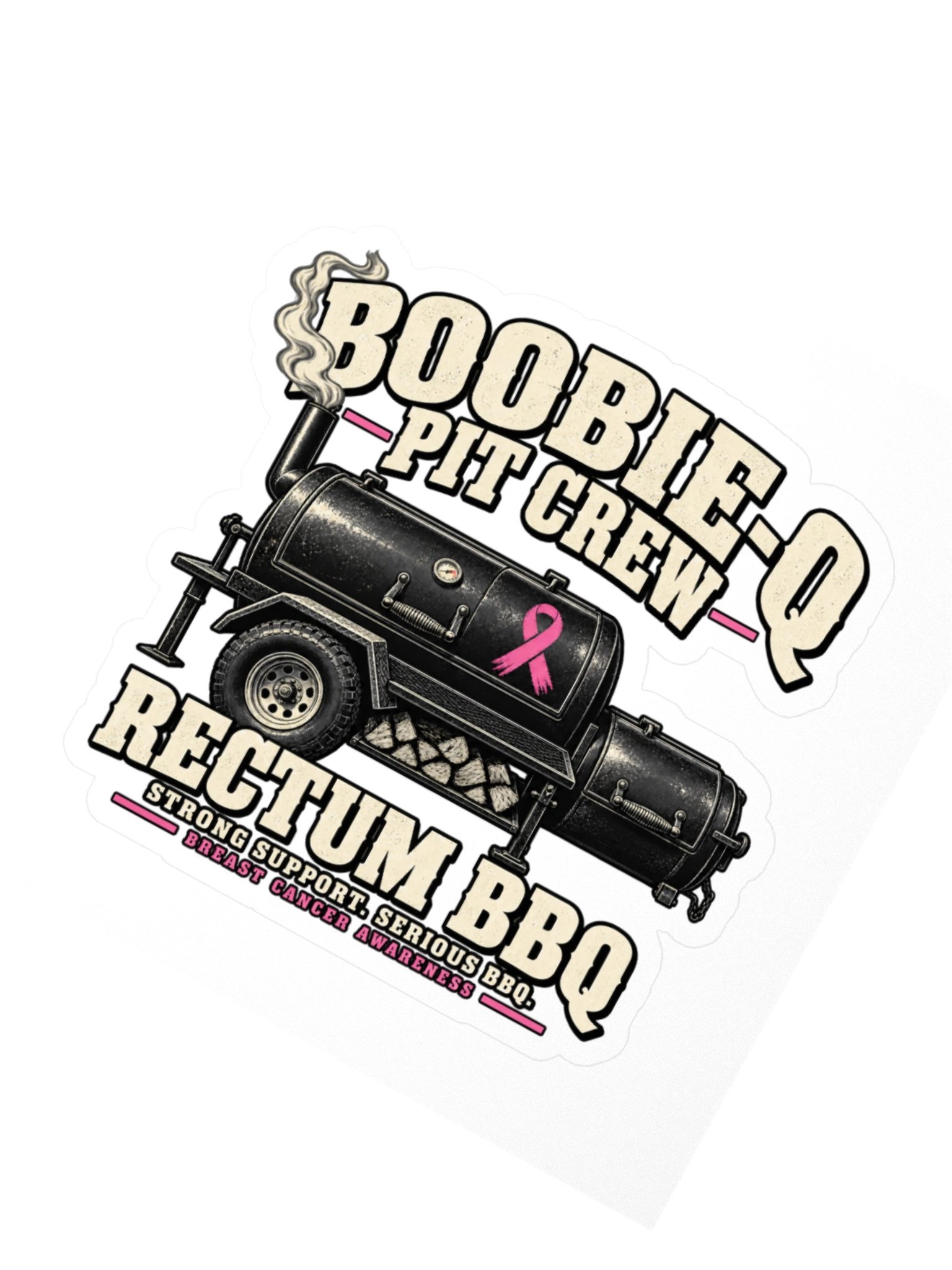 Boobie-Q Pit Crew Sticker product image (6)