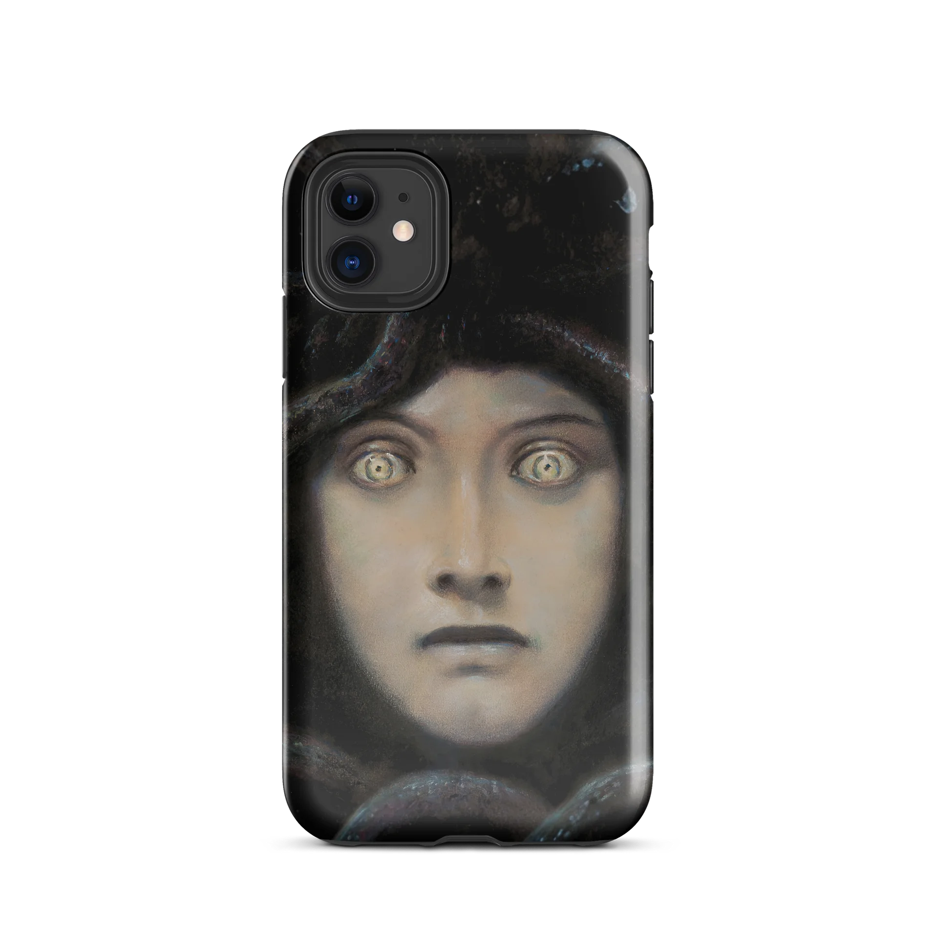 Franz von Stuck – Head of Medusa (“Medusa’s Gaze”) iPhone® Tough Case product image (4)
