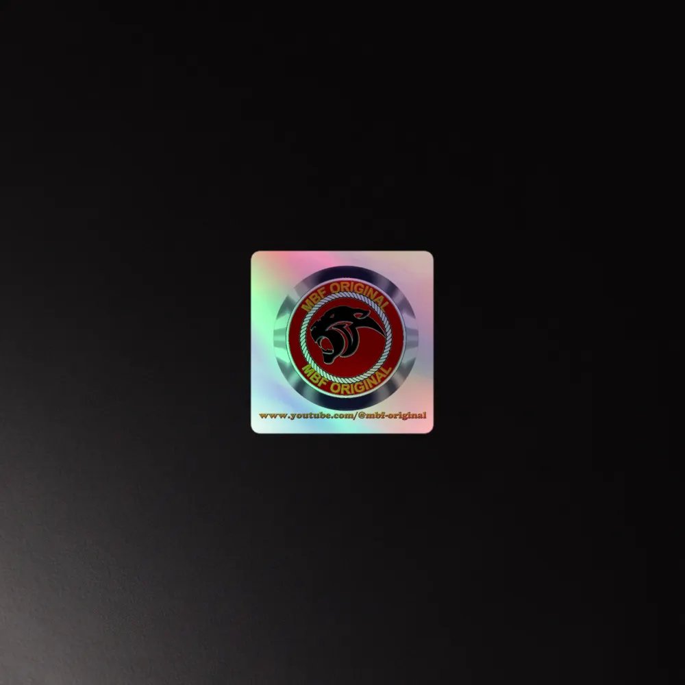MBF Original Holographic Sticker Set product image (4)