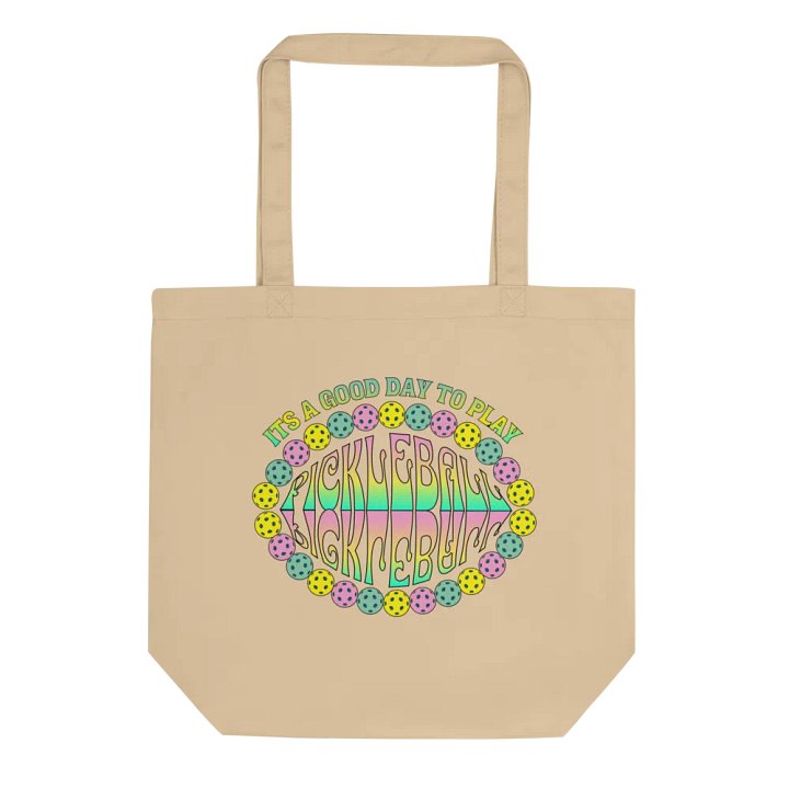It's A Good Day To Play Pickleball Eco Tote product image (1)