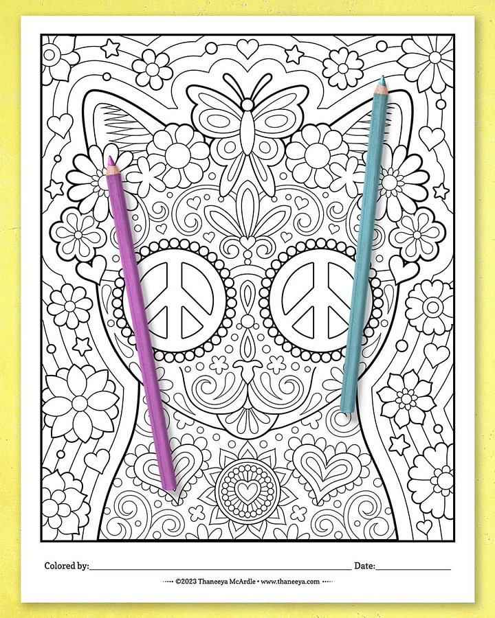 Super Groovy Coloring Pages product image (2)