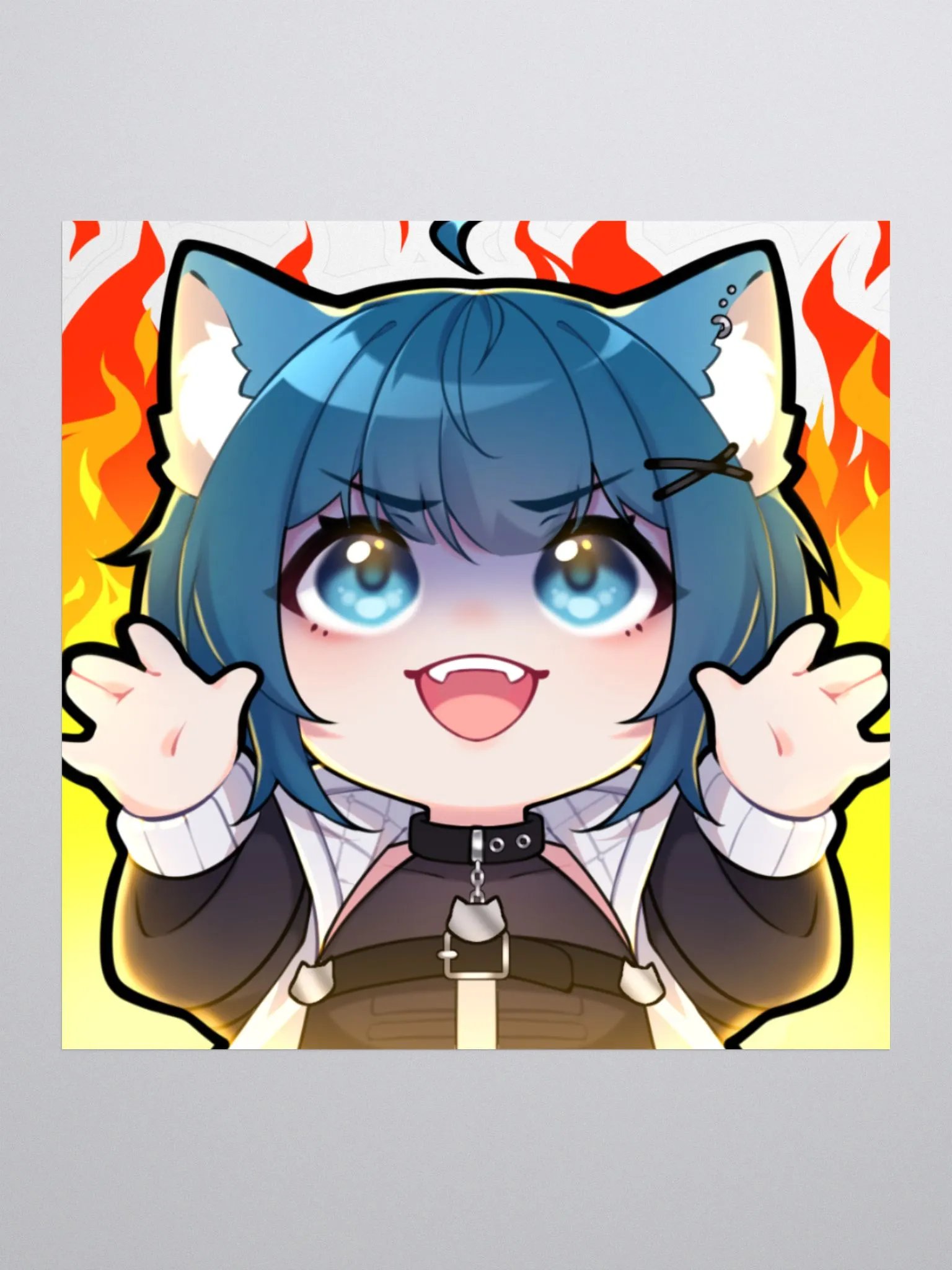 Tsunami Chaos Sticker product image (1)