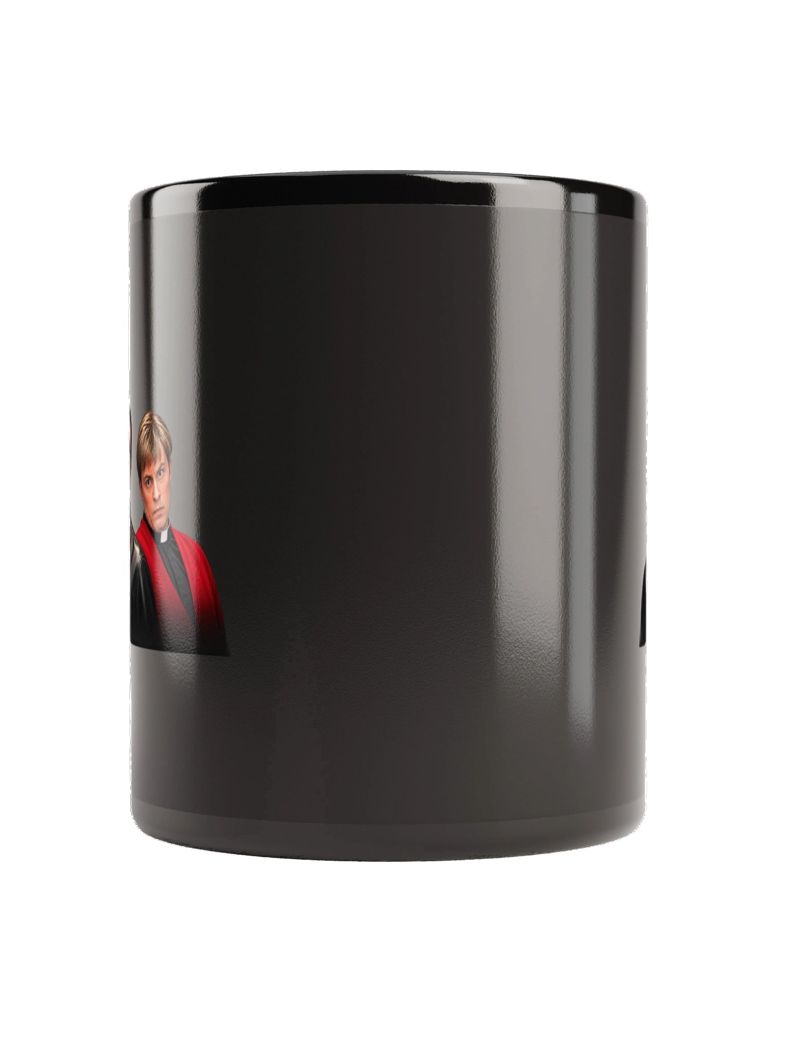 Two Priests Black Mug | 90s Irish Comedy Inspired Mug product image (4)