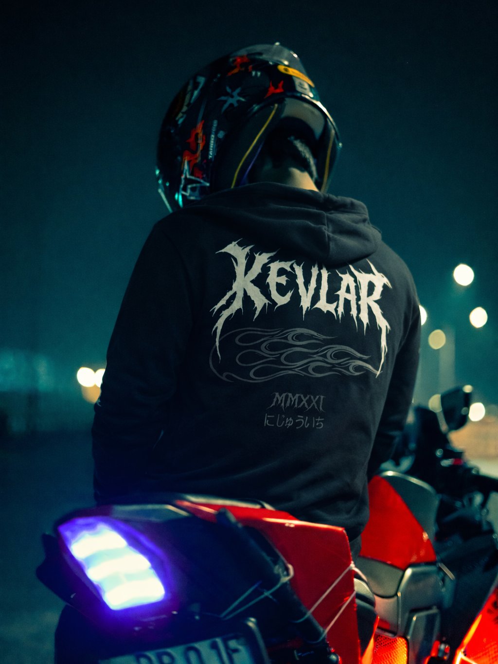 KEVLAR SHREDDED HOODIE product image (1)