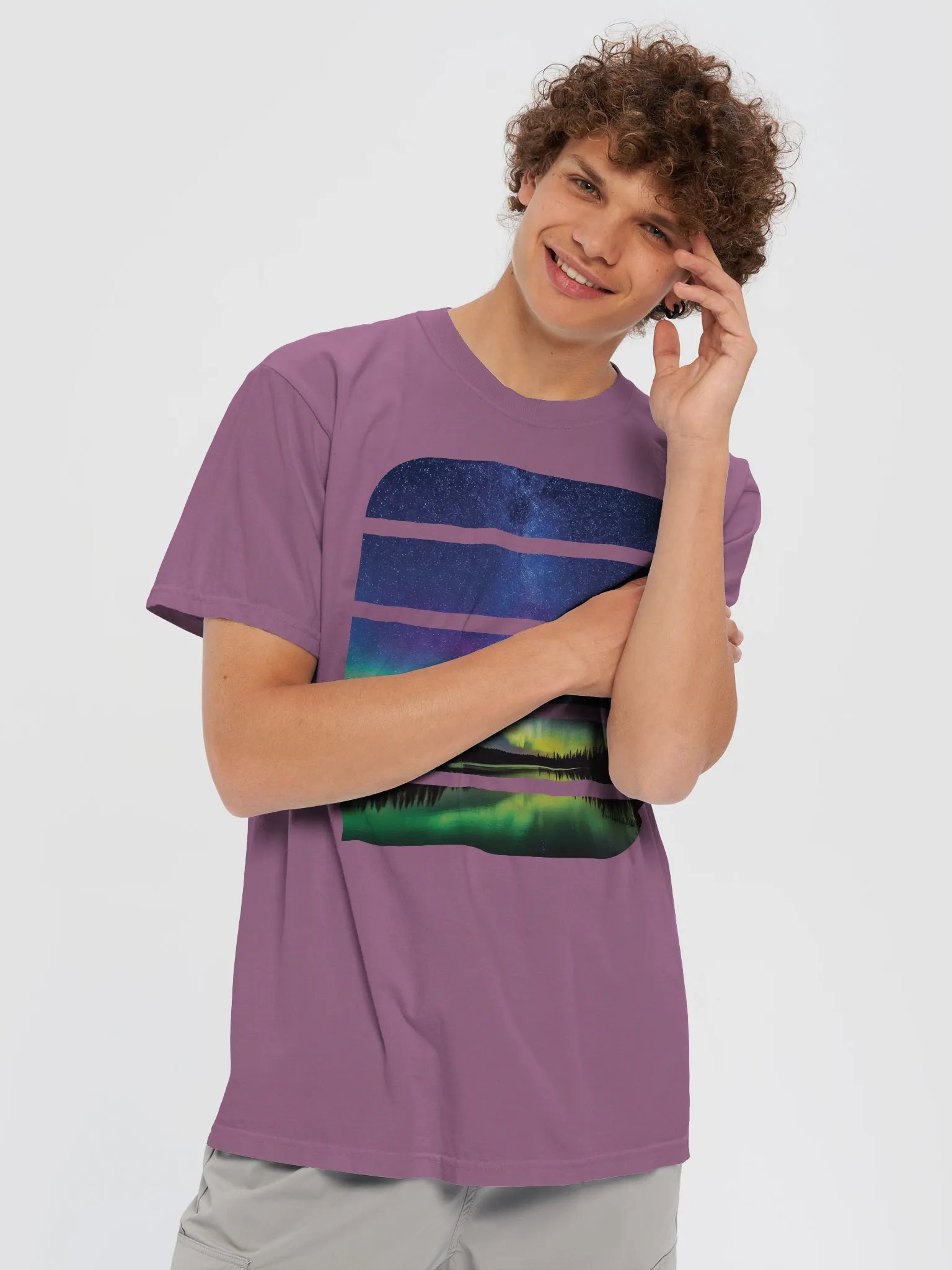 Aurora Horizons | Comfort Colors Heavyweight T-Shirt product image (4)