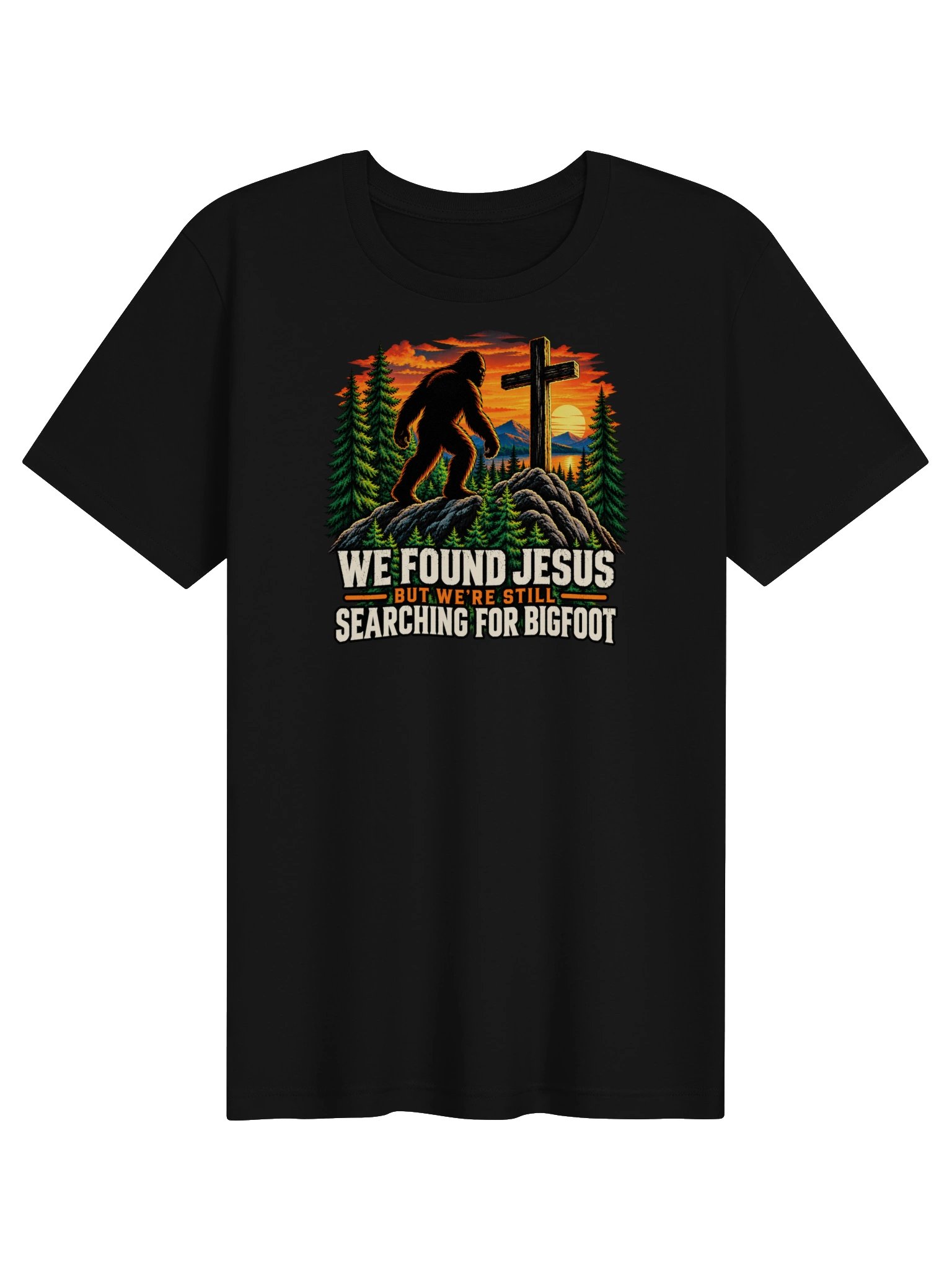 Bigfoot Jesus - inspired by Outcast Supersoft T-Shirt product image (5)