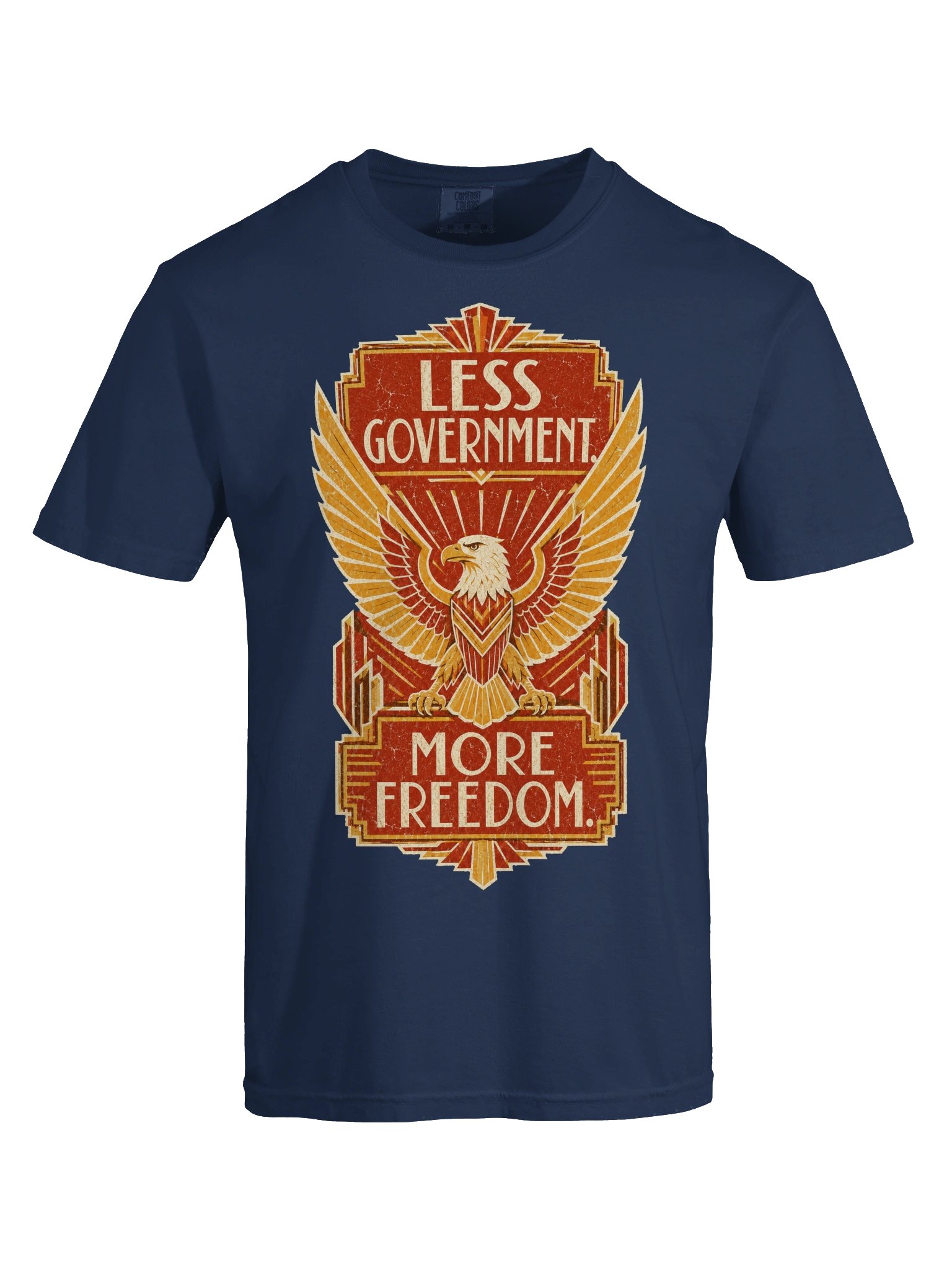 Less Government, More Freedom Eagle Tee product image (22)