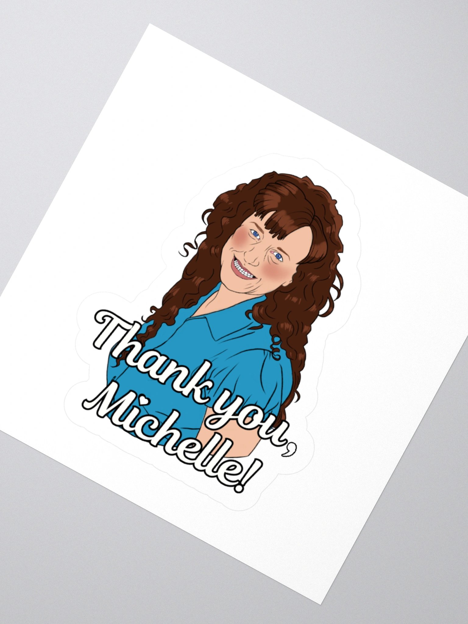 Thank U Michelle sticker product image (6)